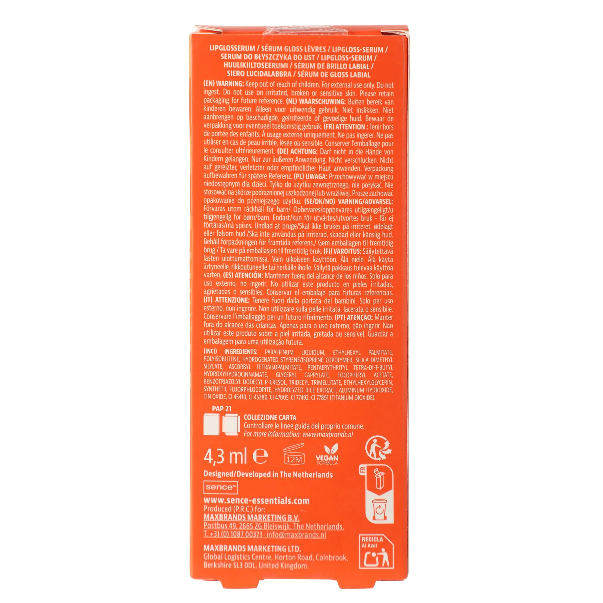 Gloss lèvres - The glow goodies - Orange - Image 4