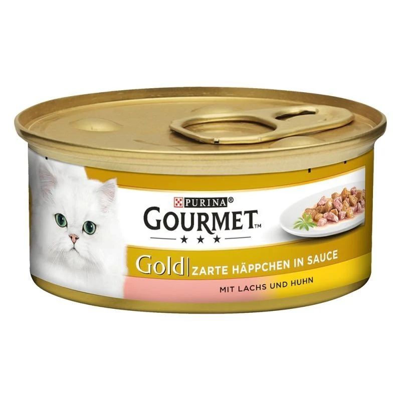 Gourmet gold fine pâtée truite et tomate 85g