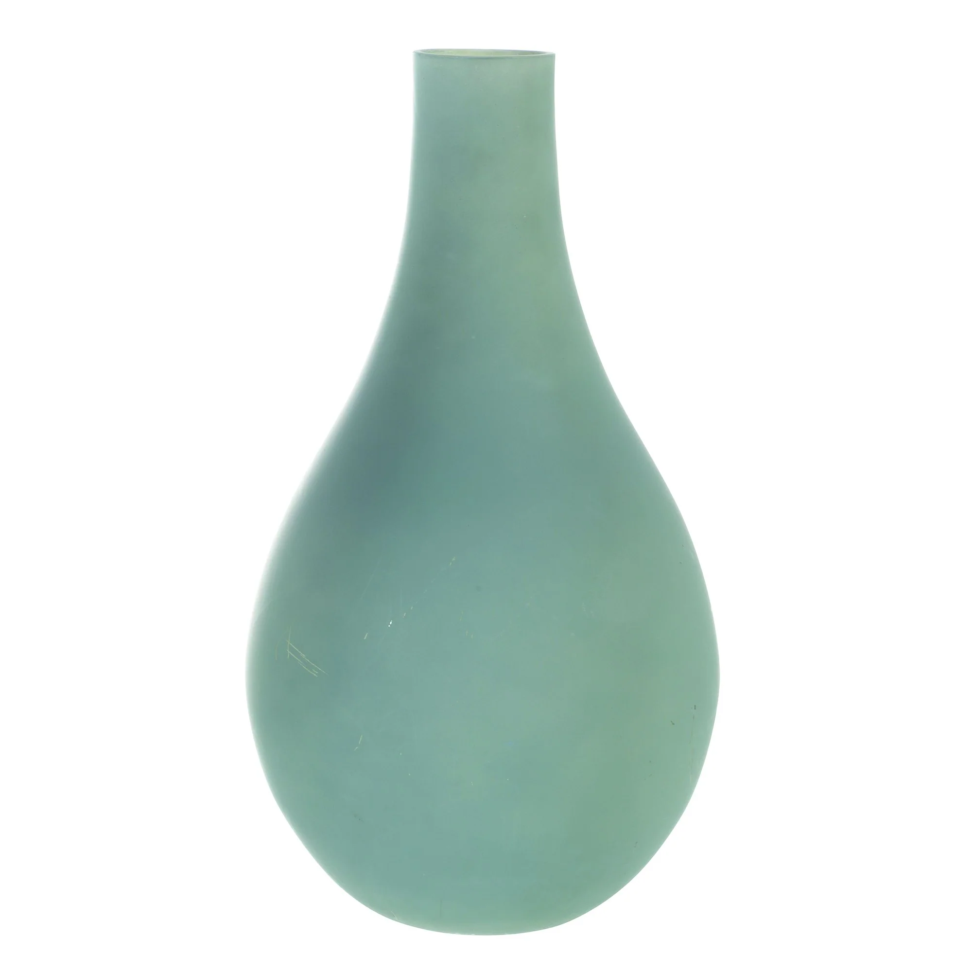Grand vase forme goutte d'eau  - Gris
