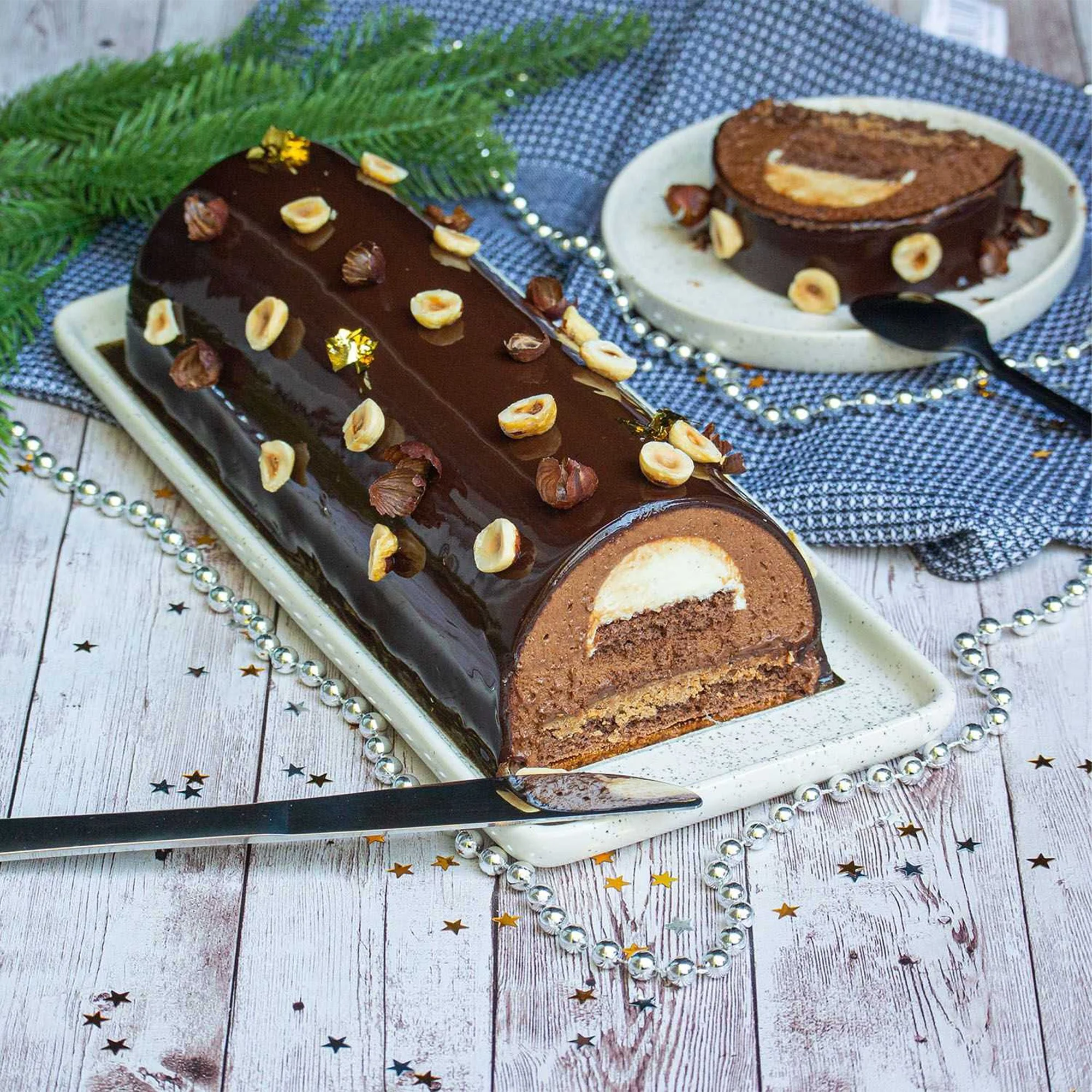 Grille de glaçage spéciale bûche de Noël - Image 4