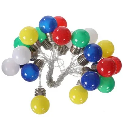 Guirlande solaire de 20 ampoules - Multicolore - Image 5