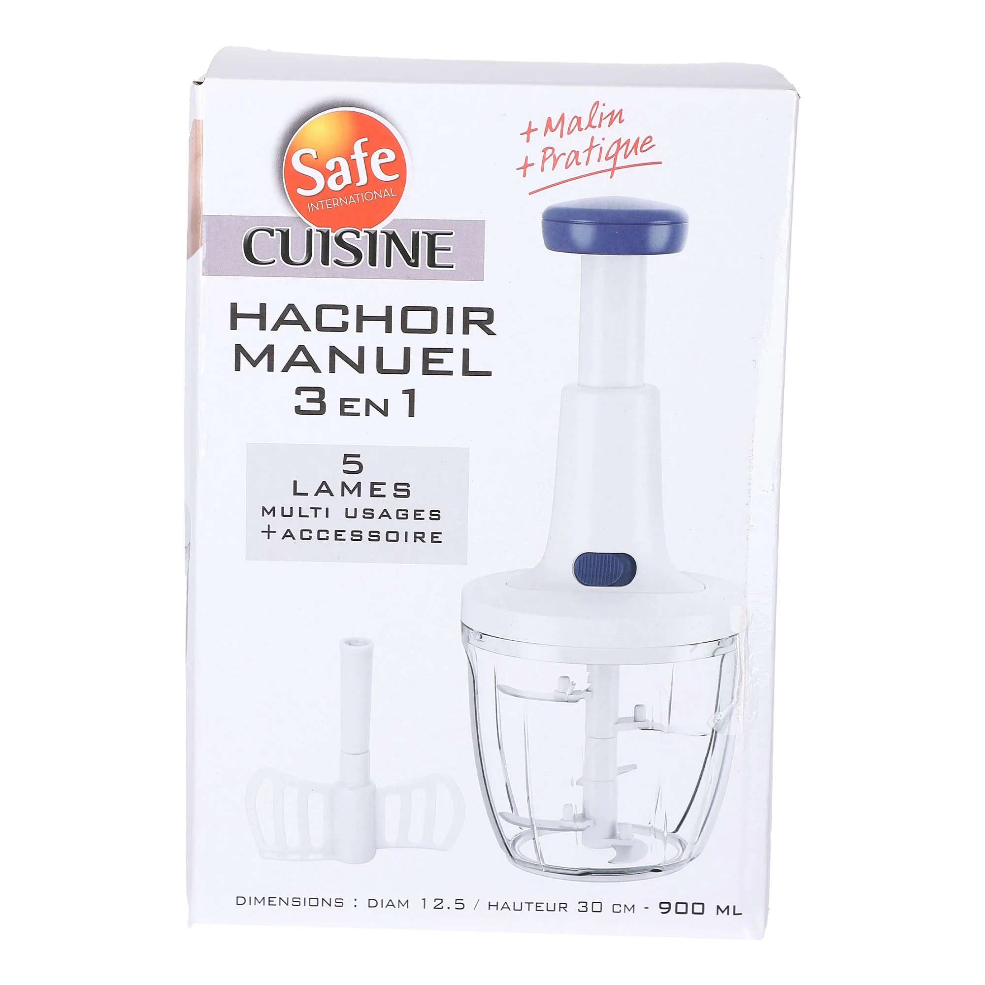 Hachoir manuel 3en1