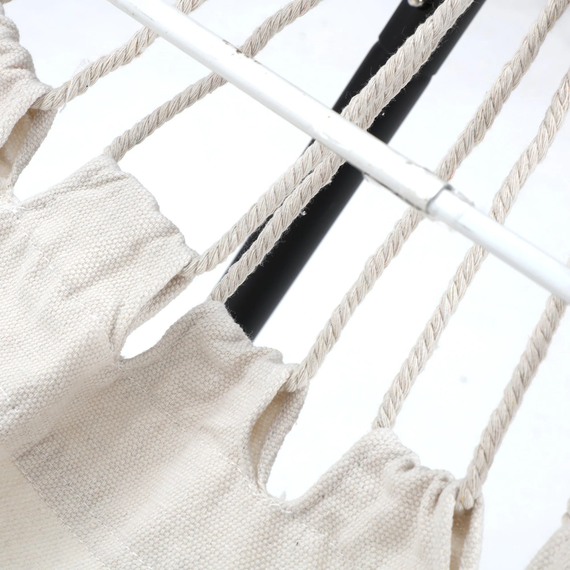 Hamac en métal beige - Image 3