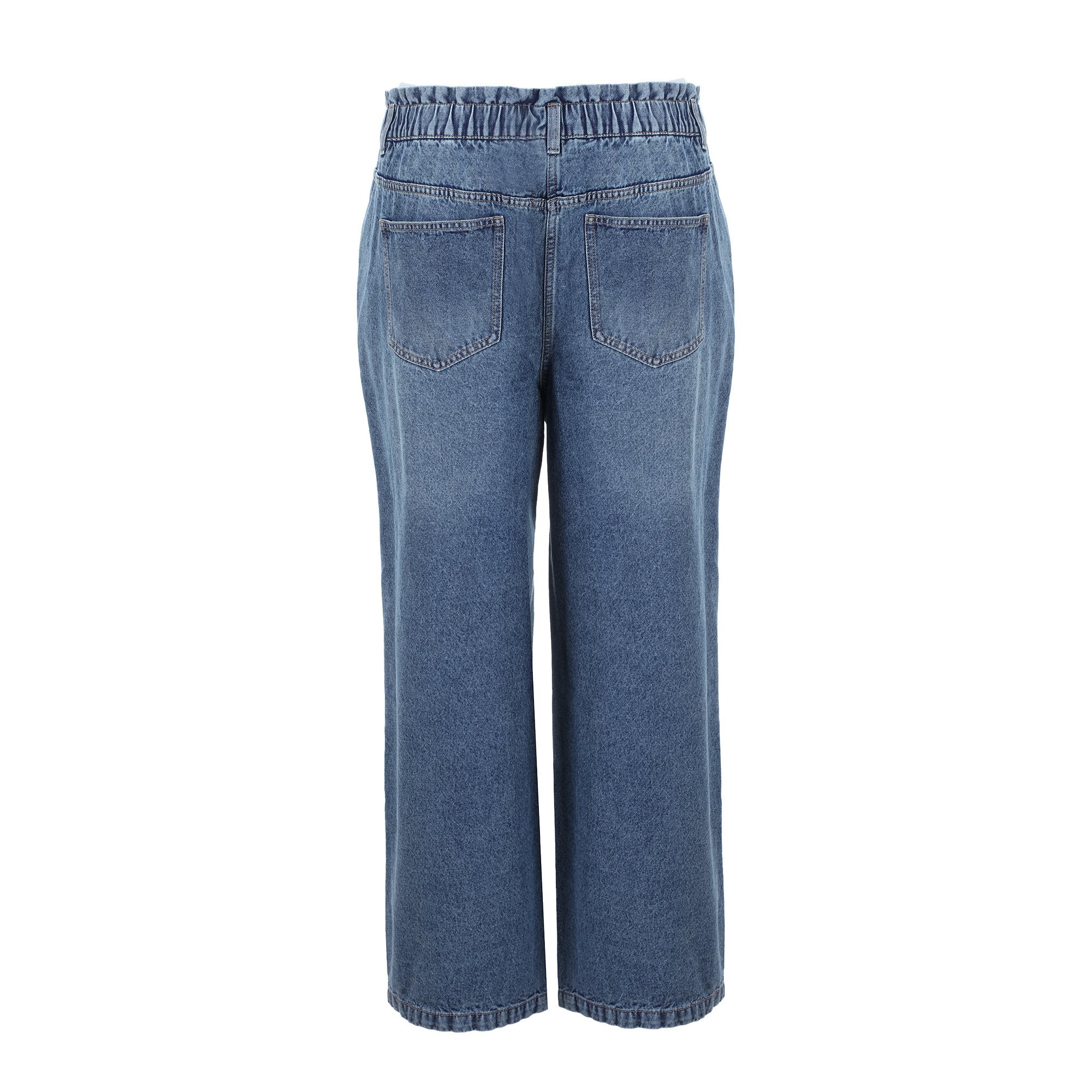 Jean droit - Bleu foncé - Image 4