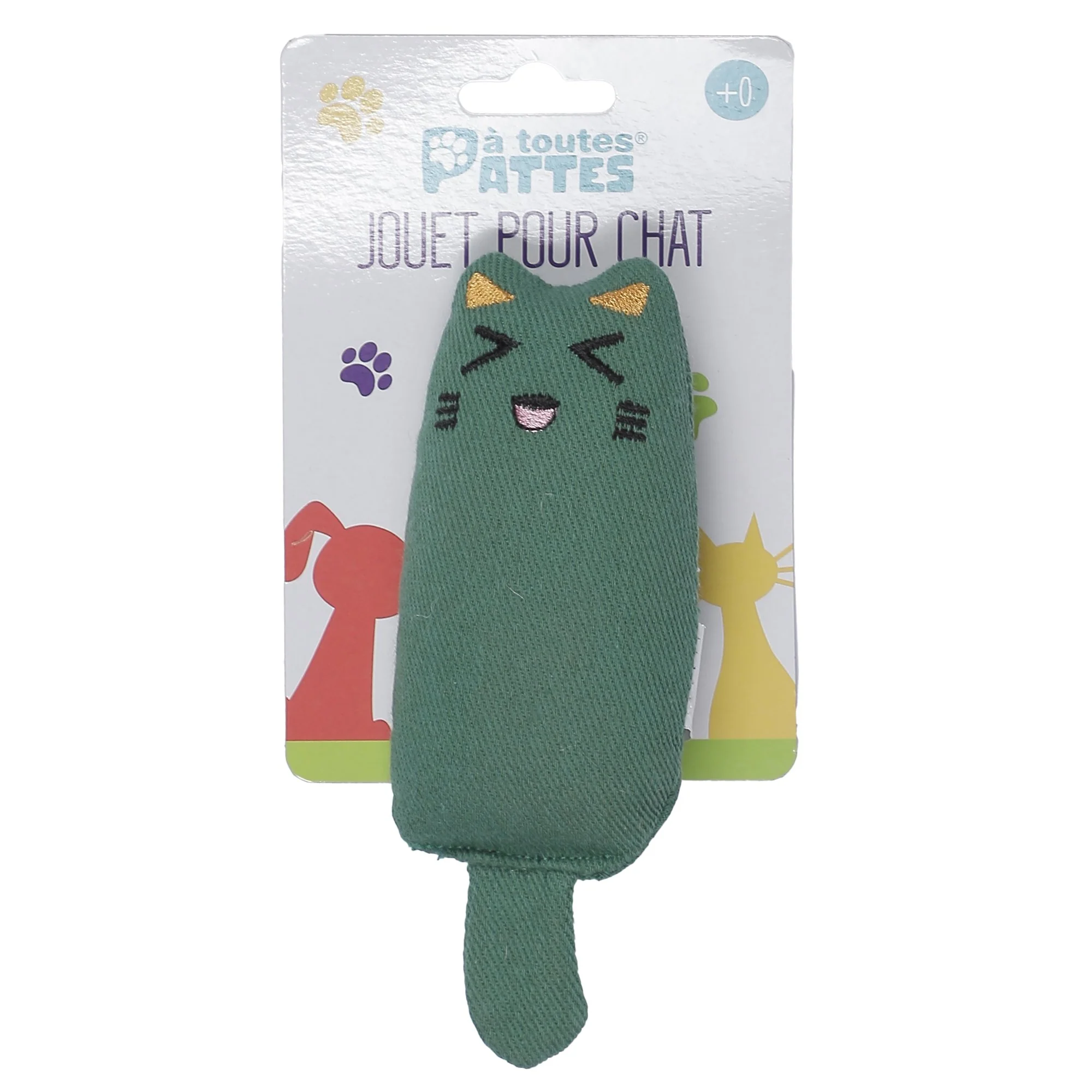 Jouet pour chat poisson/chat - Rouge - Image 6