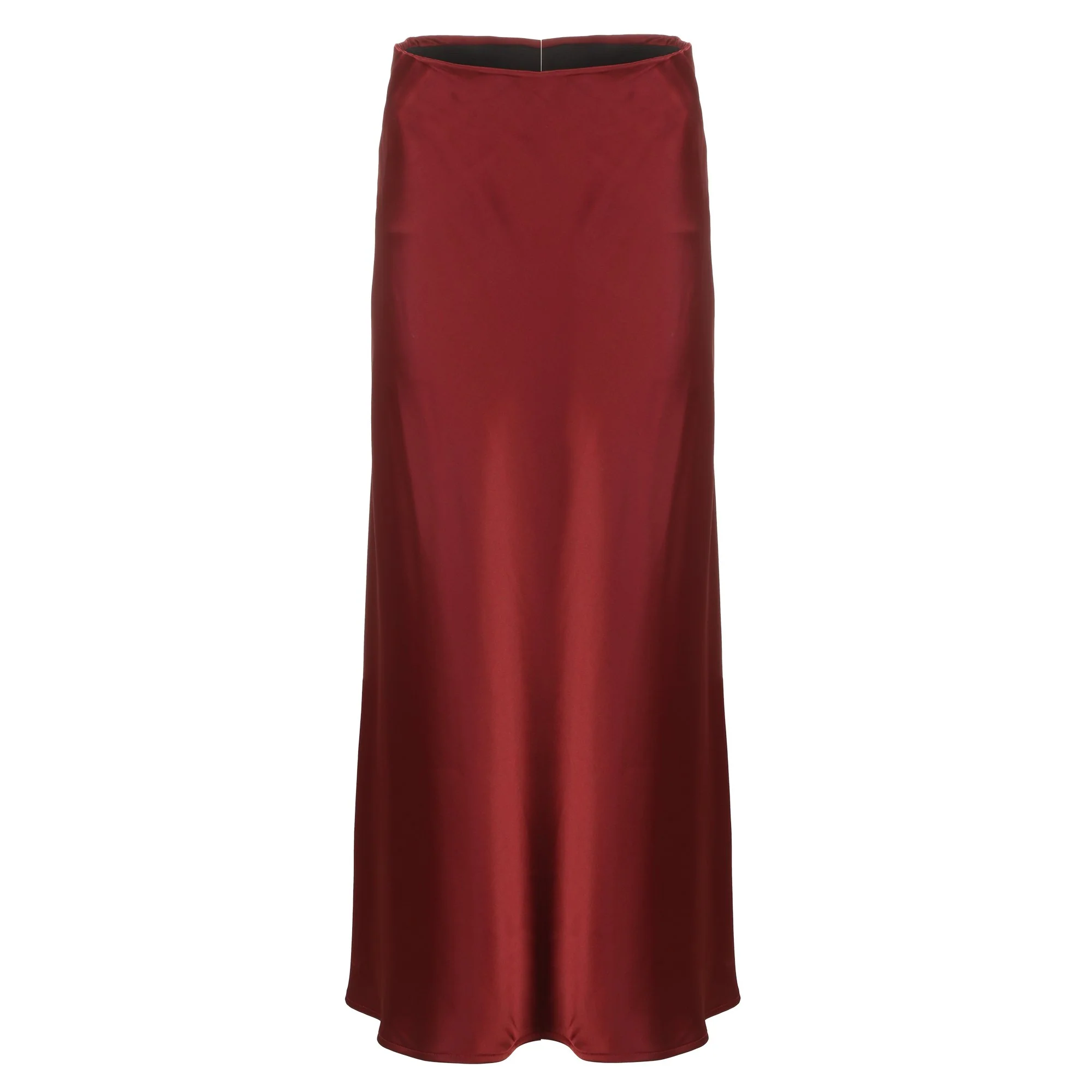 Jupe en satin - Rouge