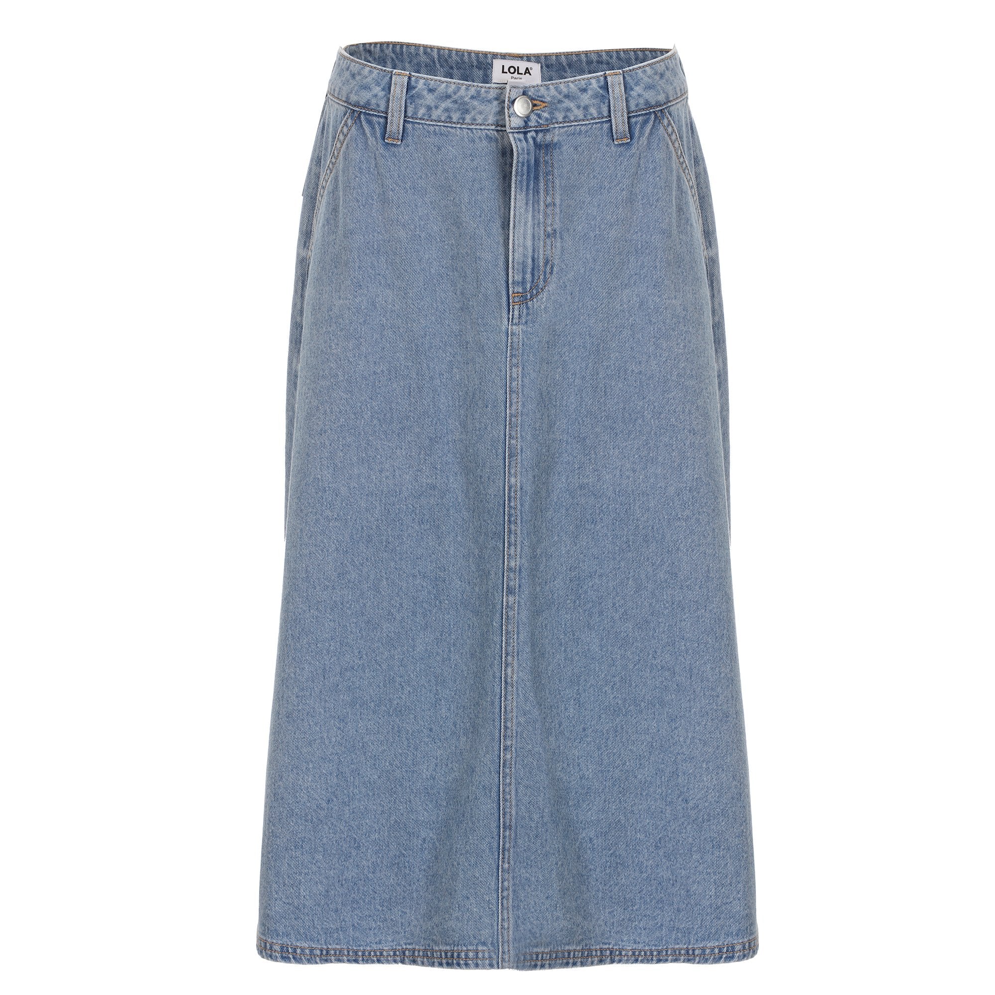 Jupe longue en jean