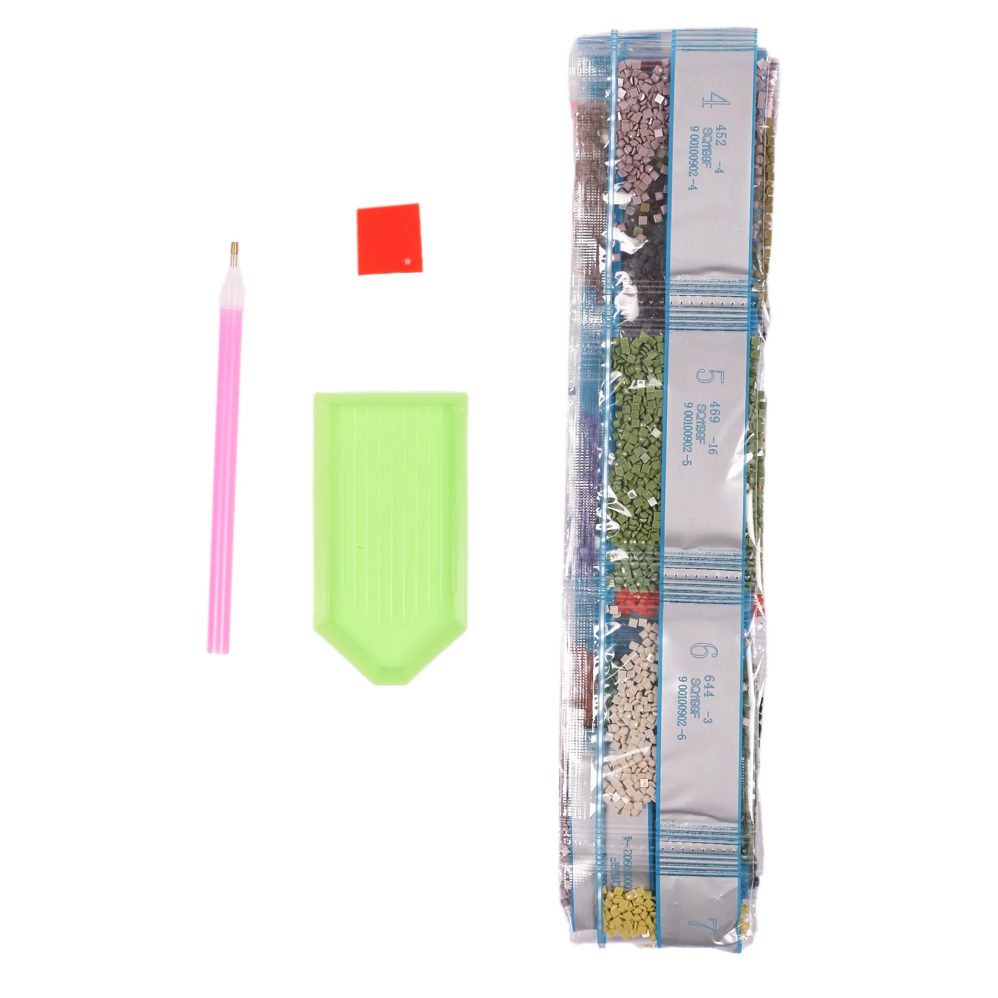 Kit de broderie diamant animaux  - Rouge - Image 2