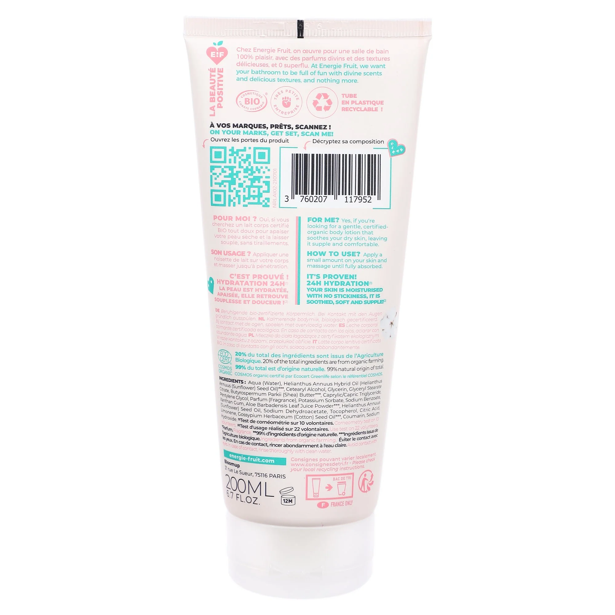 Lait corps doux apaisant fleur de coton - Image 2