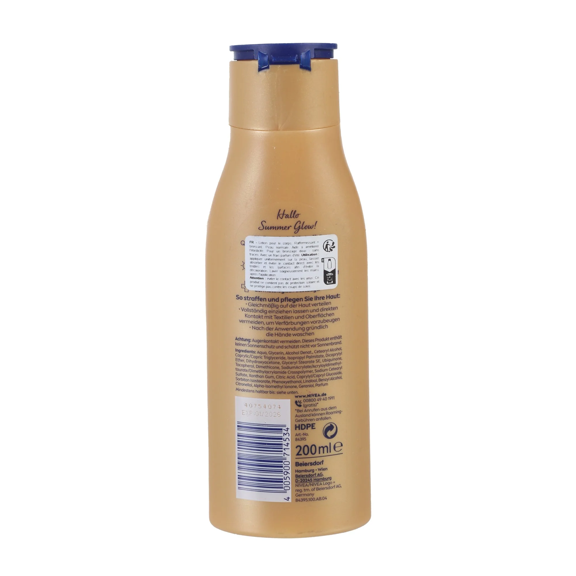 Lait corps Q10 hydratant fermeté bronzage peaux claires - Image 2