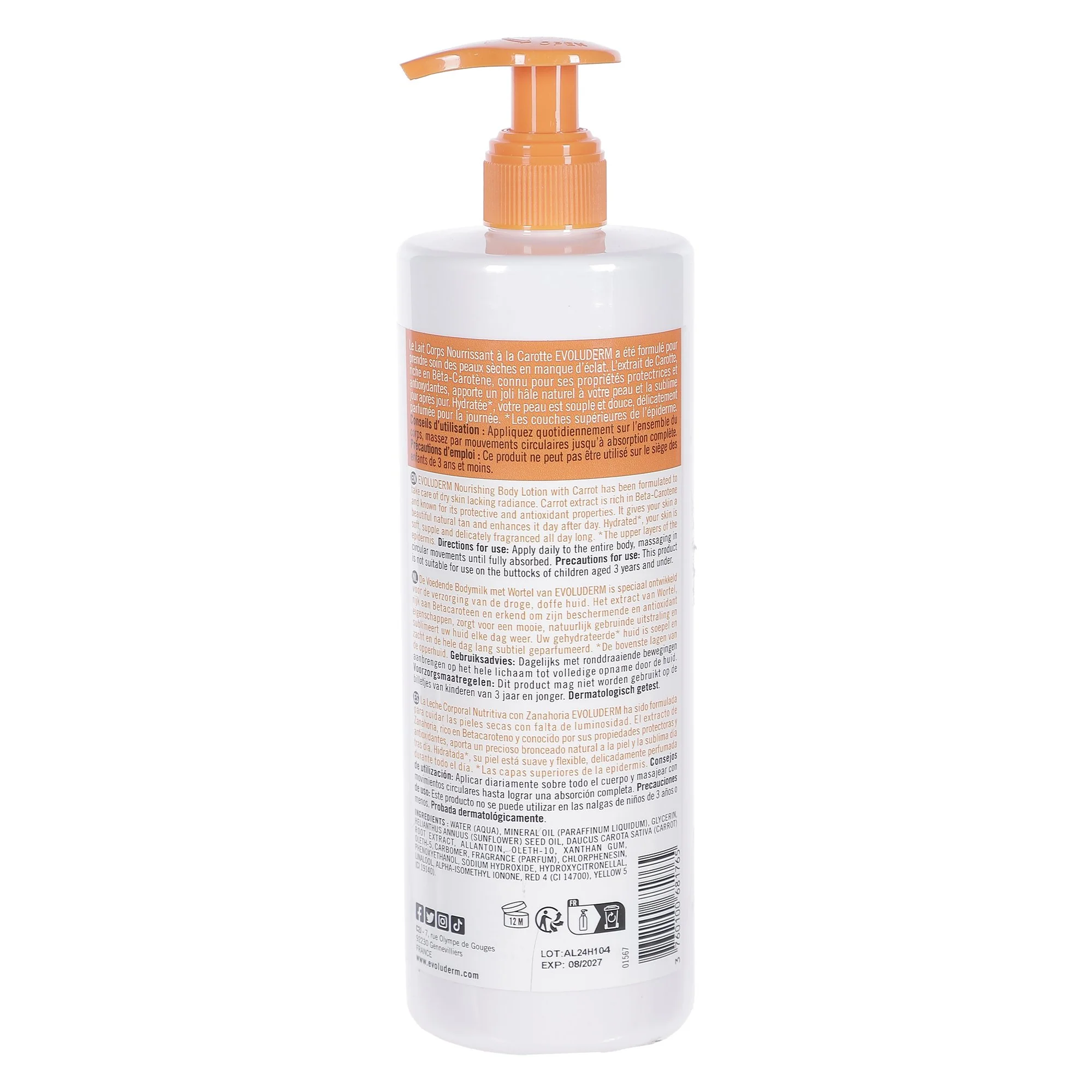 Lait pour le corps carotte vitaminée - Image 2