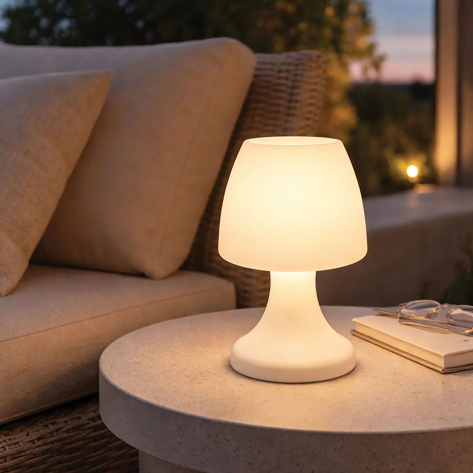 Lampe blanche d'extérieur DOKK - Image 3