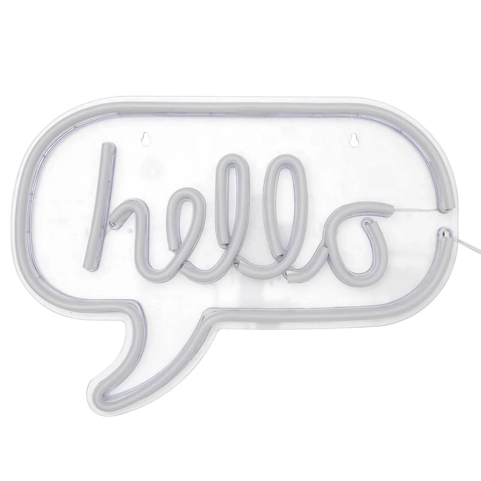 Lampe LED effet NEON hello - Image 4