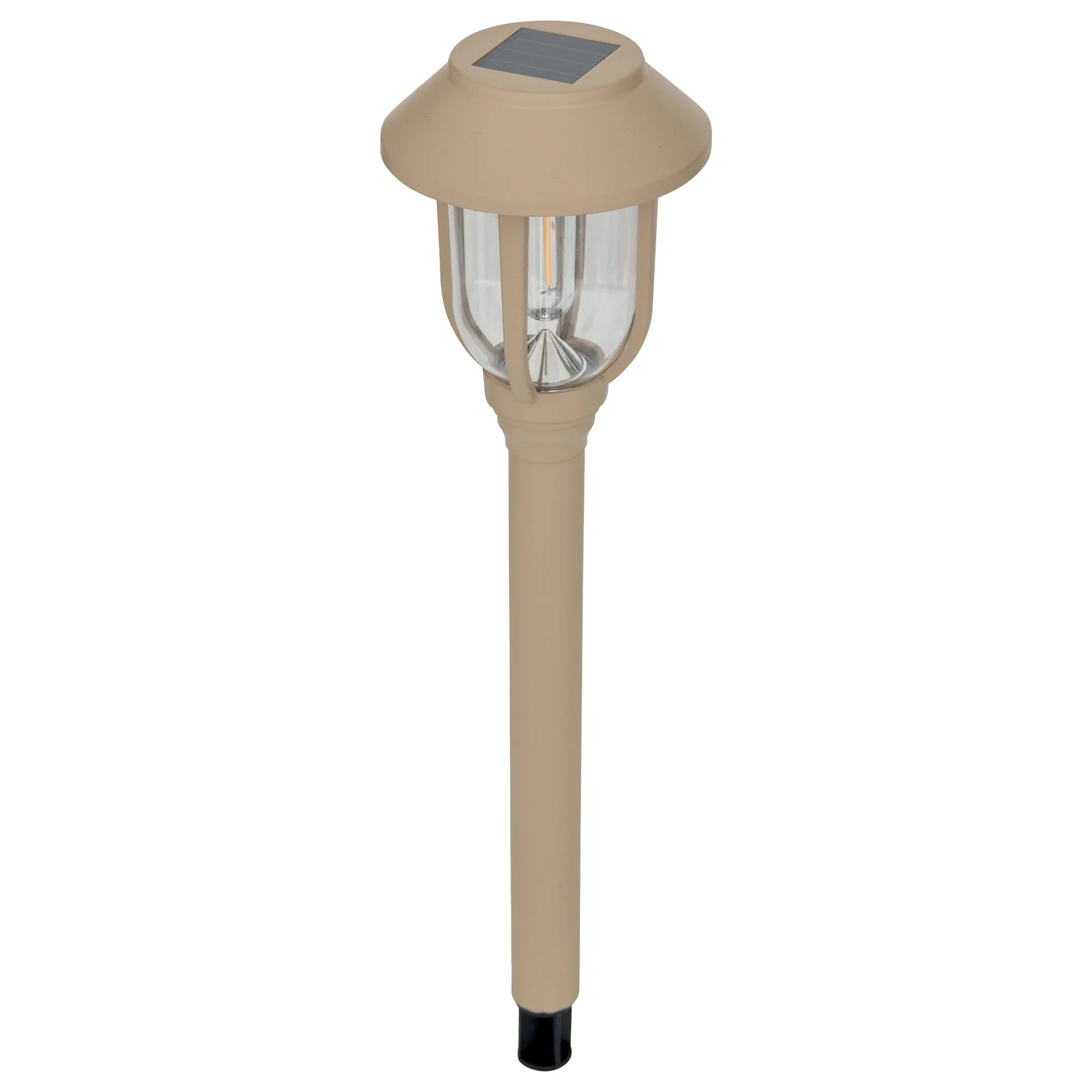 Lampe solaire en plastique extérieur
