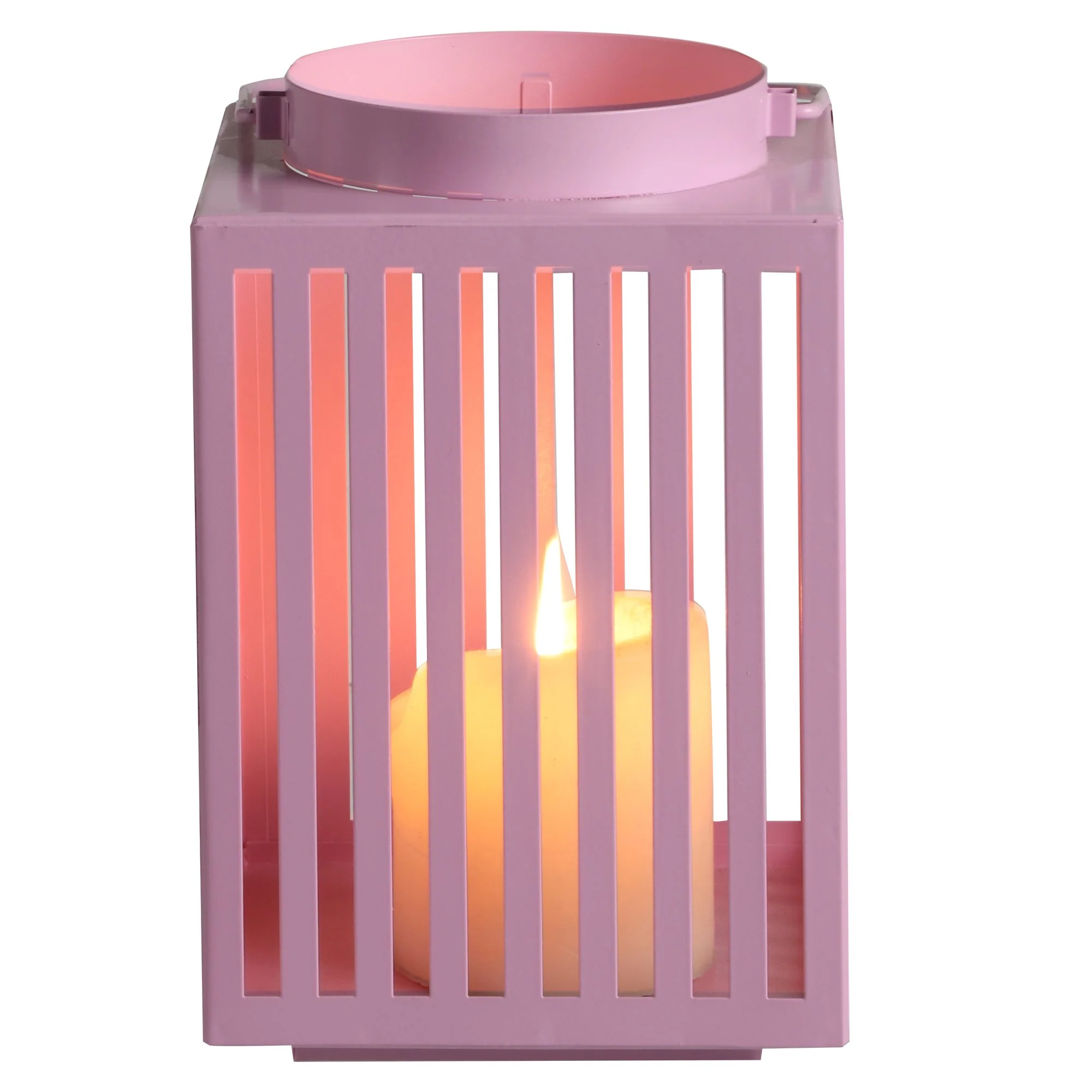 Lanterne solaire rose - Image 3