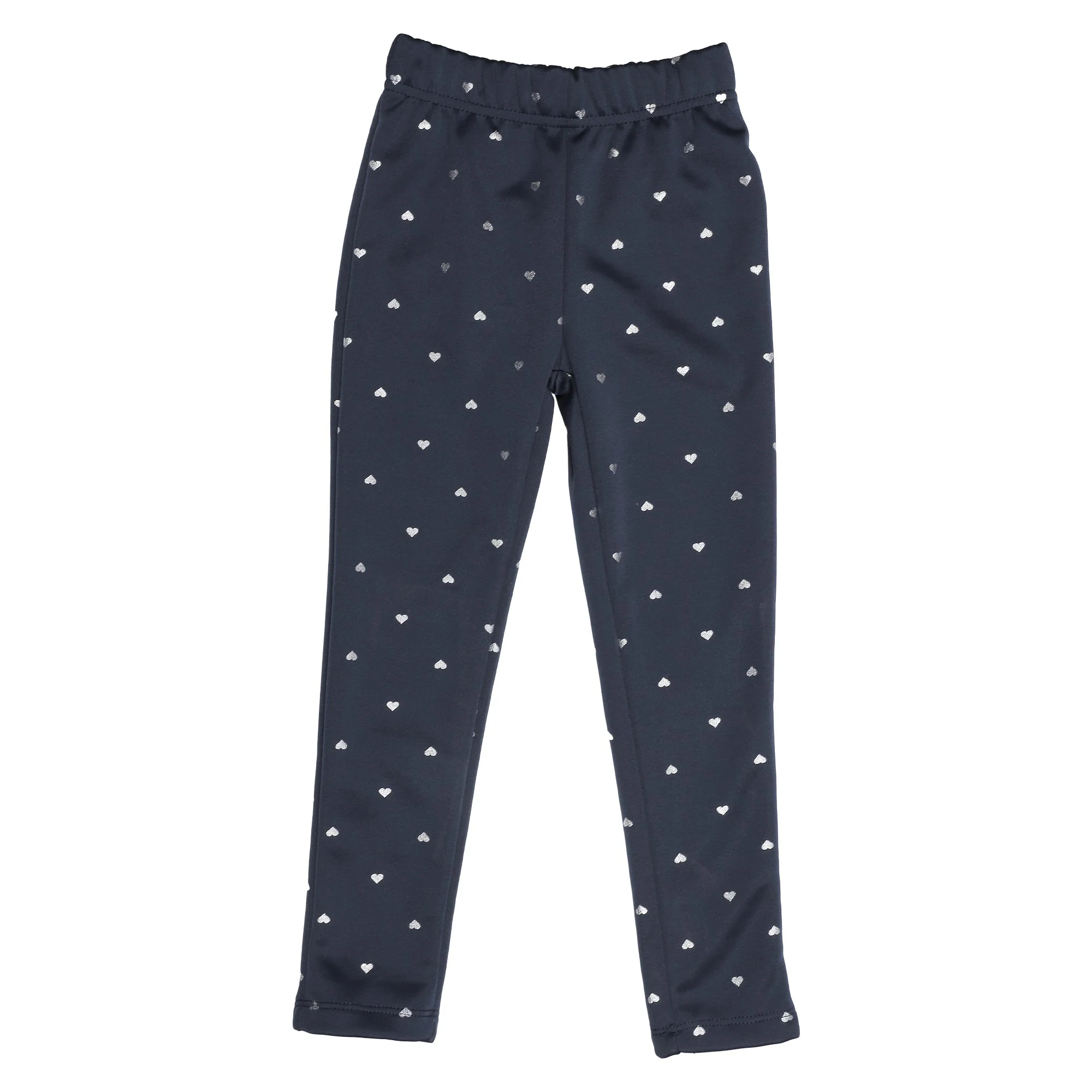 Legging double polaire 8/12 ans - Bleu foncé