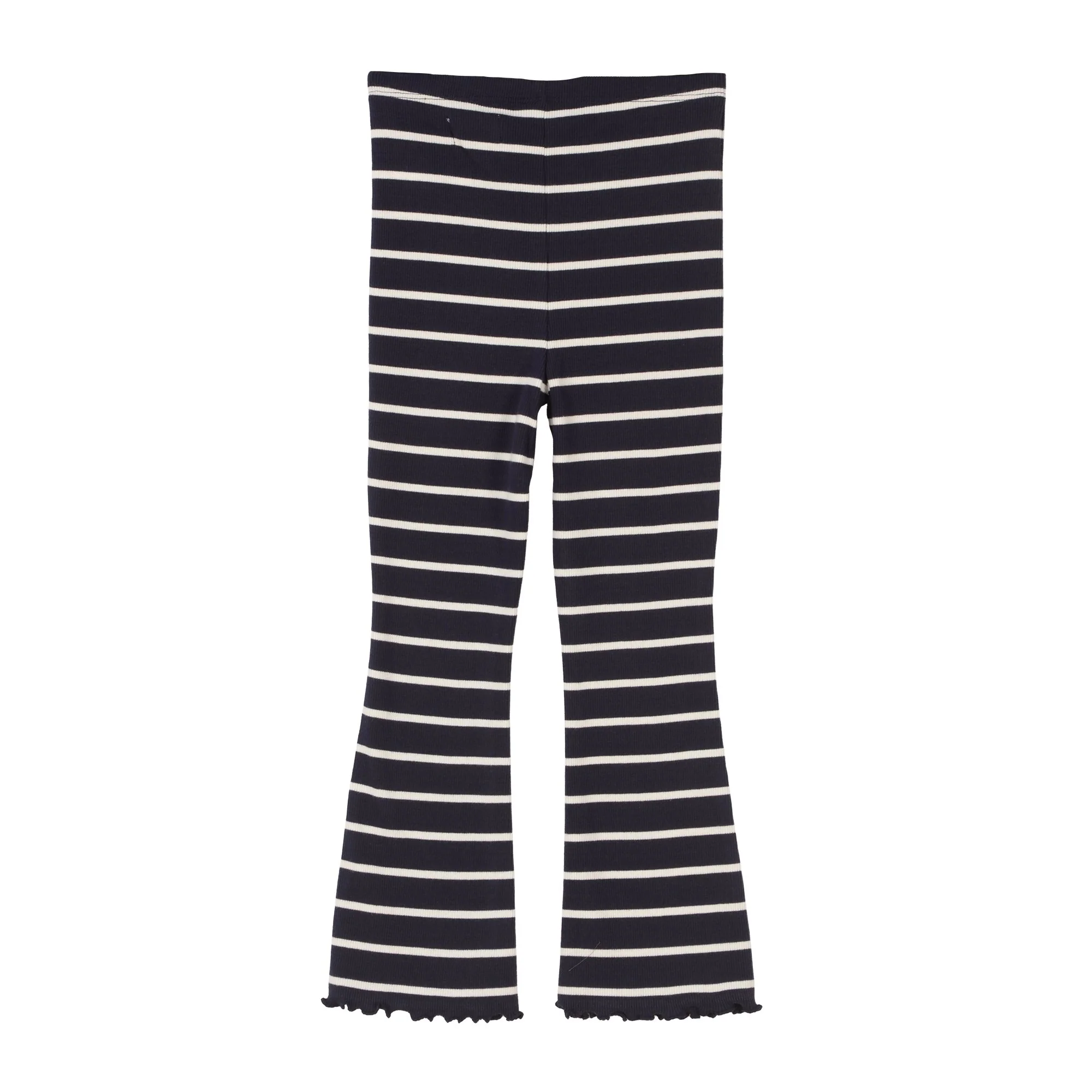 Legging droit côtelé 3/12 ans - Noir - Image 2