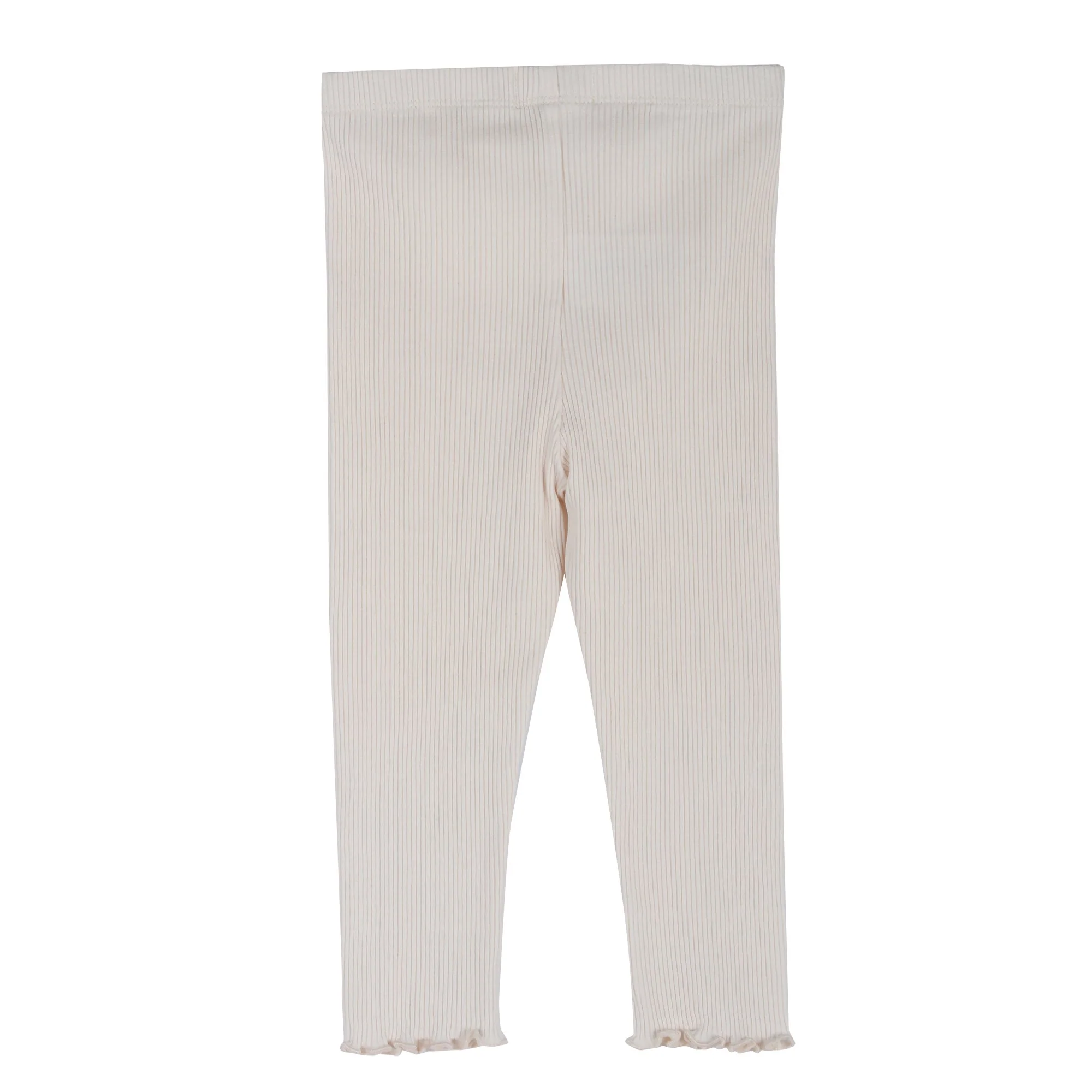 Legging en maille 3/36 mois - Blanc - Image 2