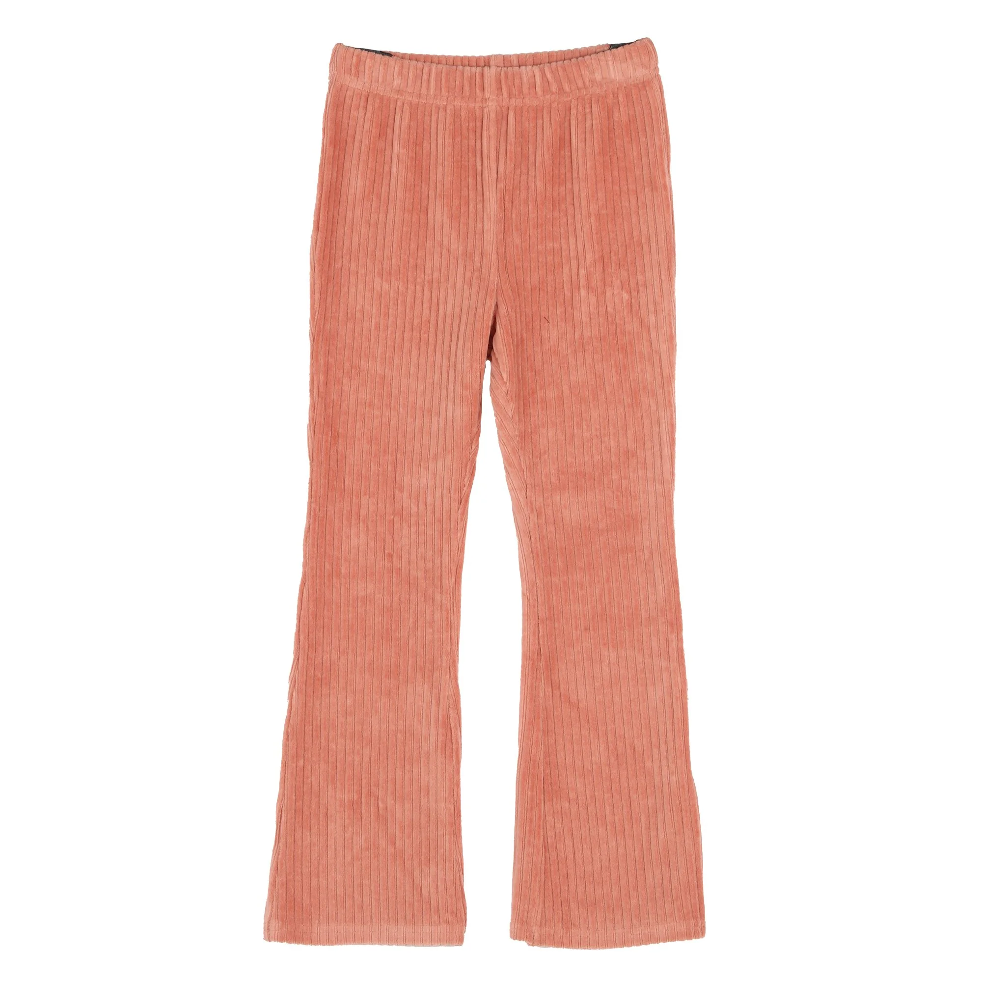 Legging évasé en velours 3/12 ans - Rose
