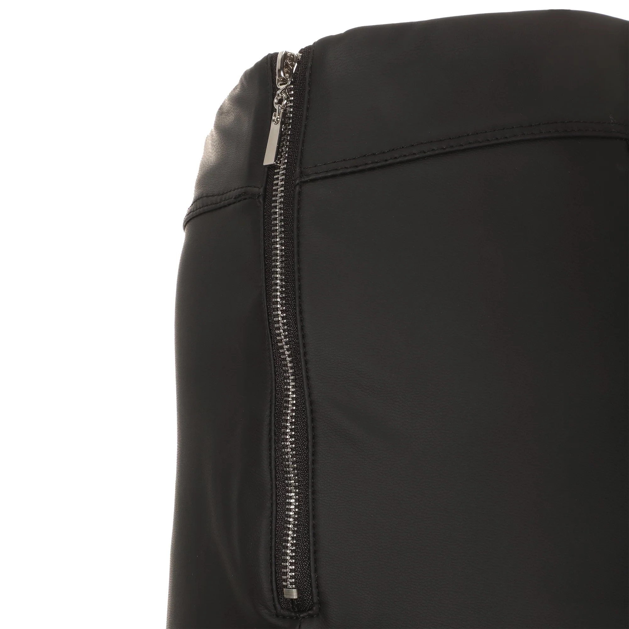 Legging simili cuir - Noir - Image 3
