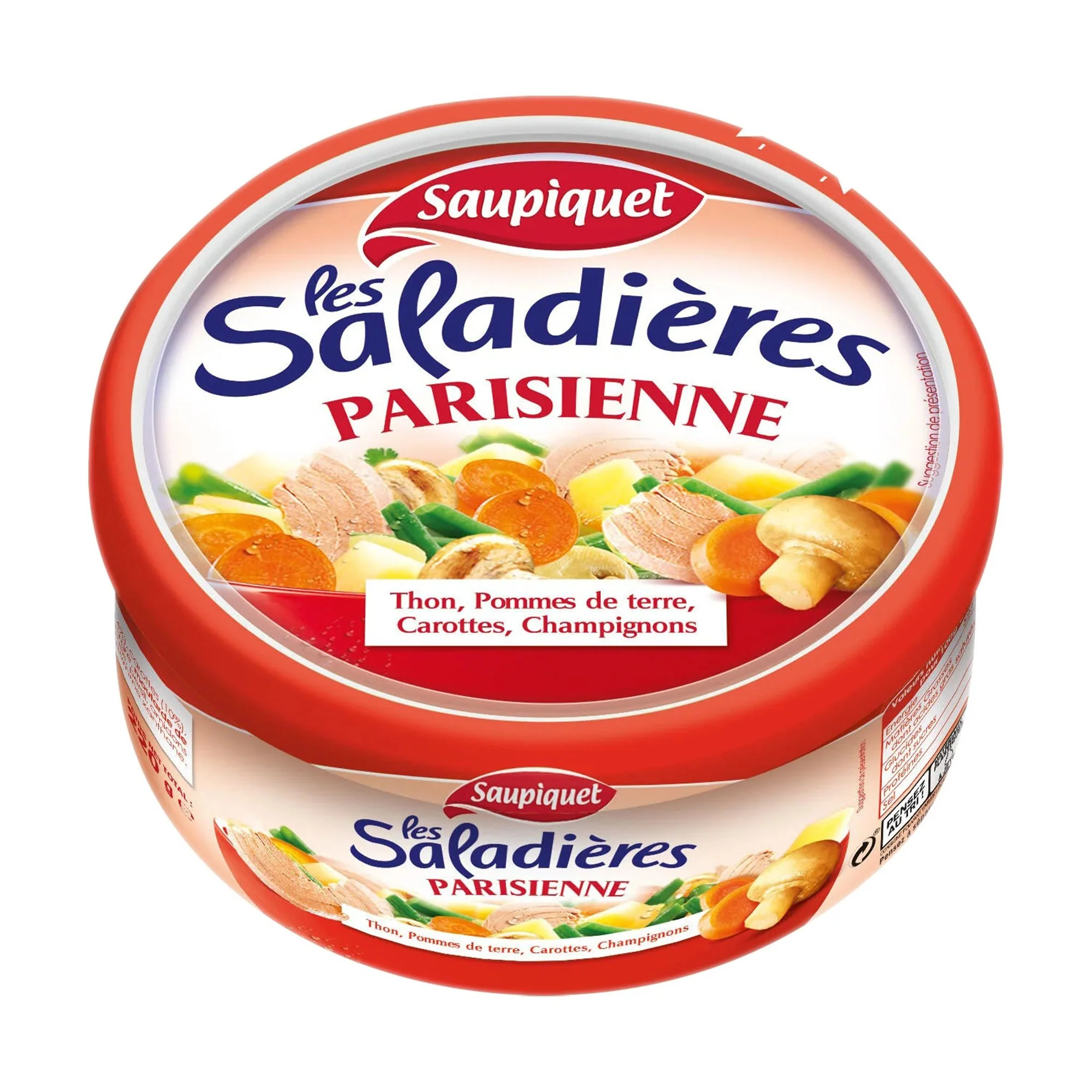 Les saladières Parisienne Thon, pomme de terre, carottes, champignons. - Image 2