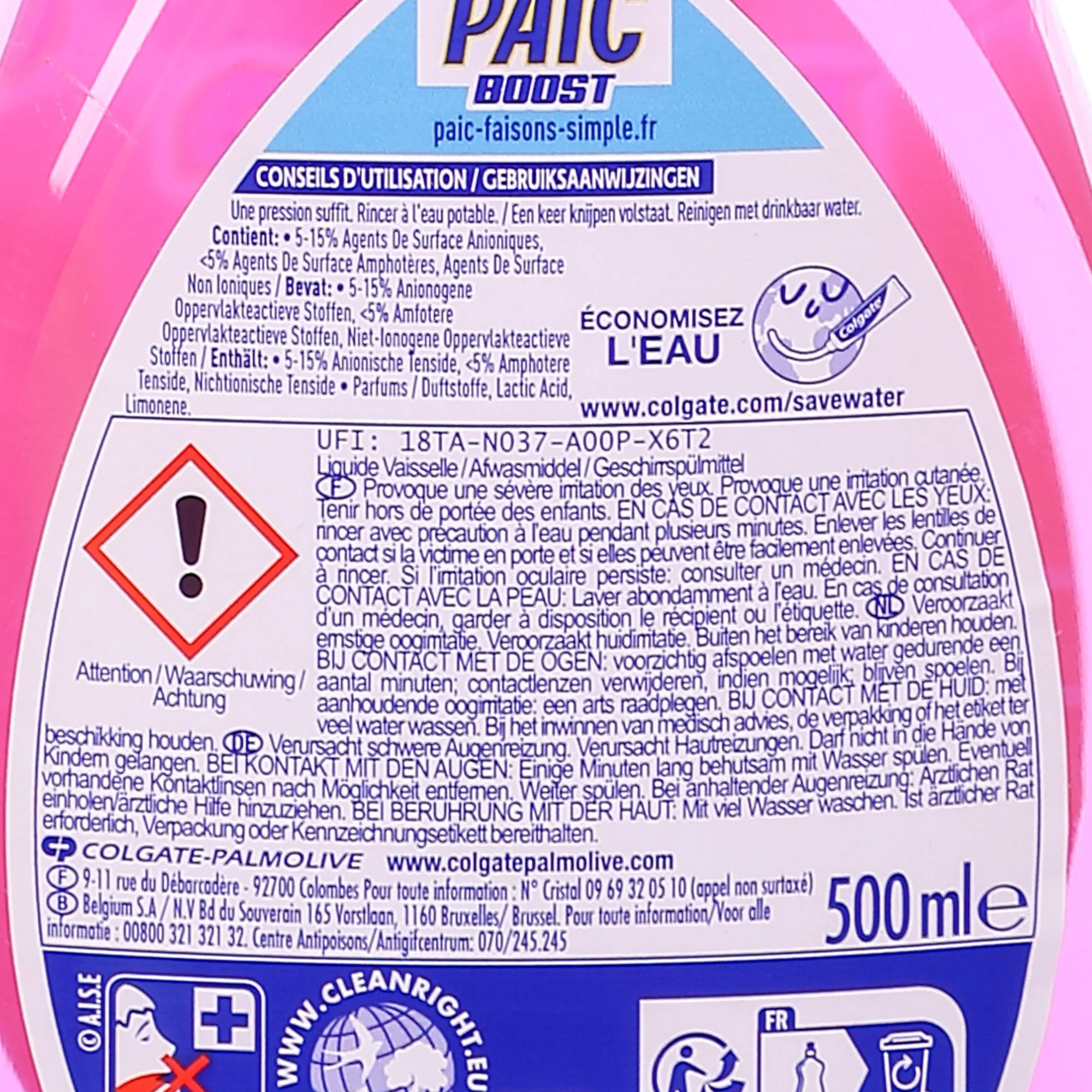 Liquide vaisselle Boost citron et fruit de la passion - Image 3