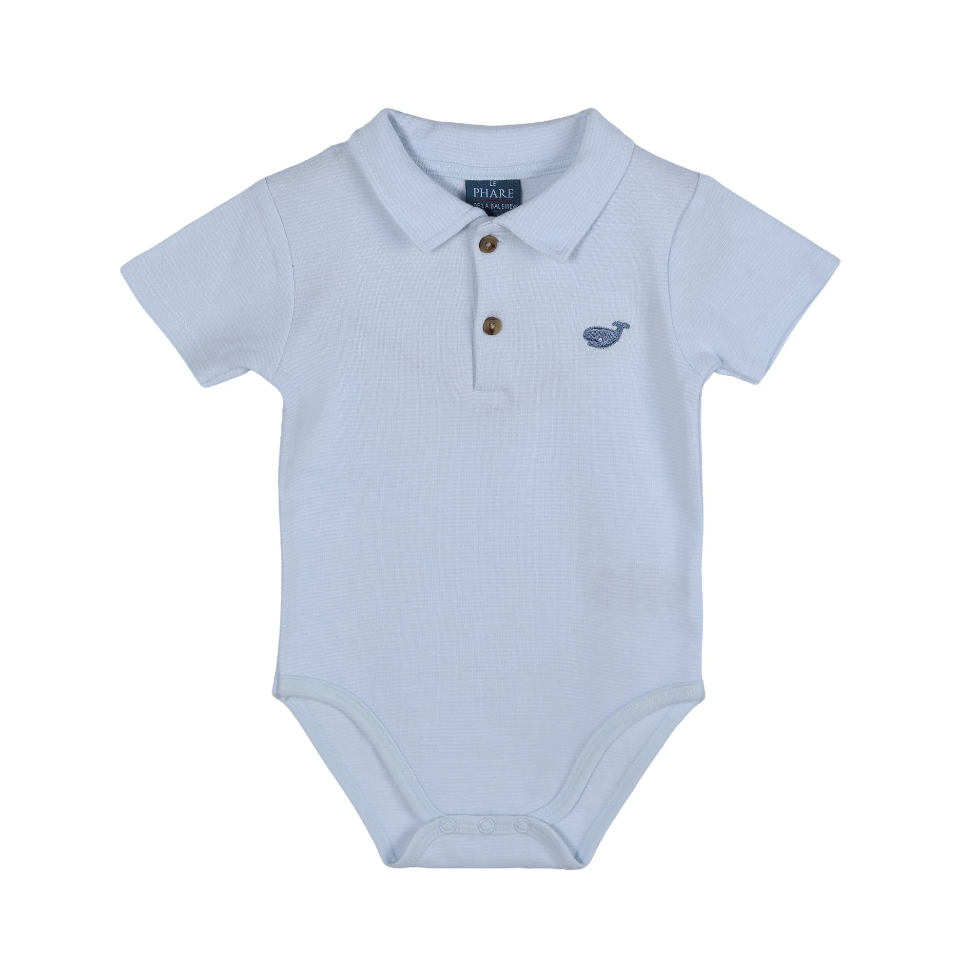 Lot de 2 bodies bébé col polo - Image 4