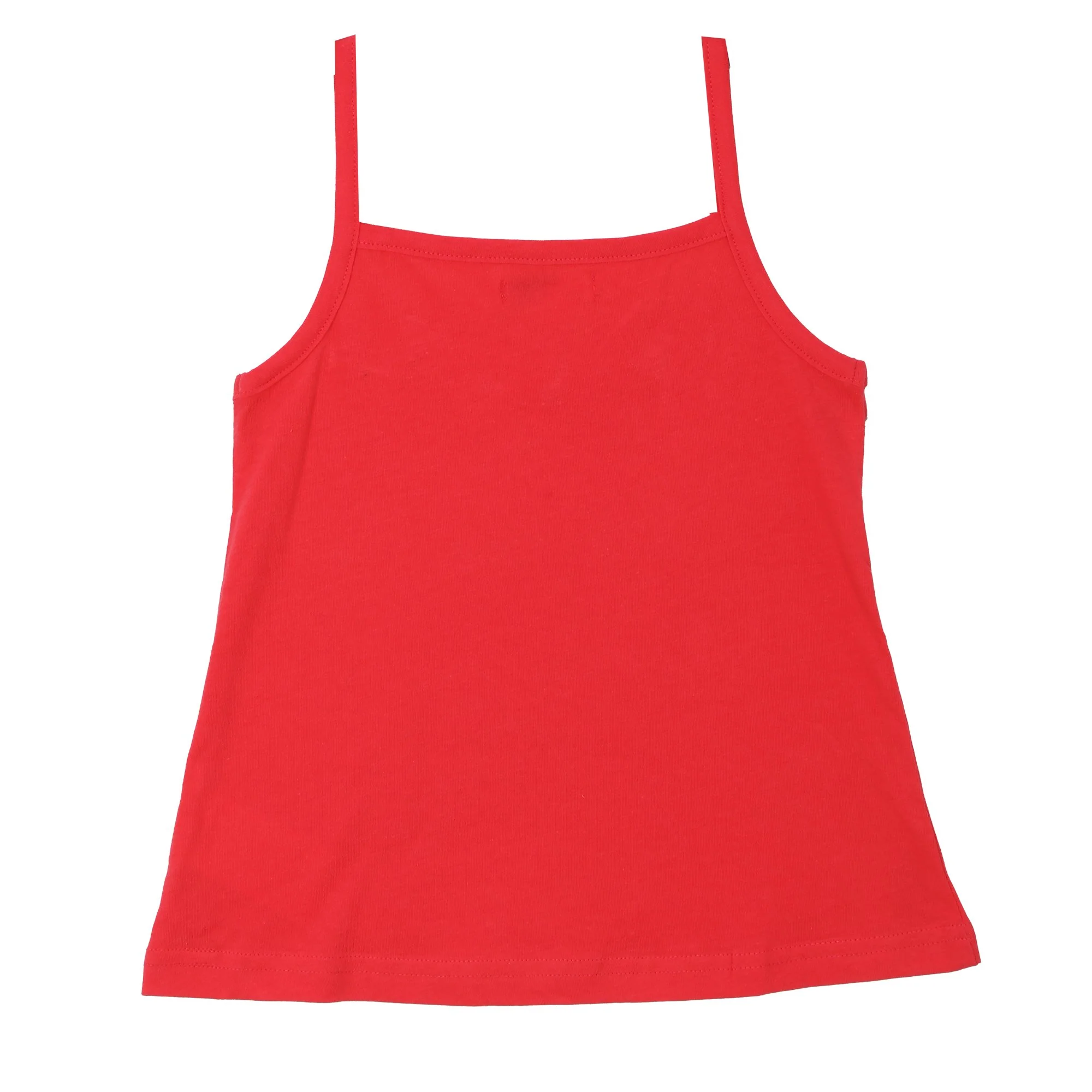 Lot de 2 débardeurs à volants 3/6 ans - Rouge - Image 6