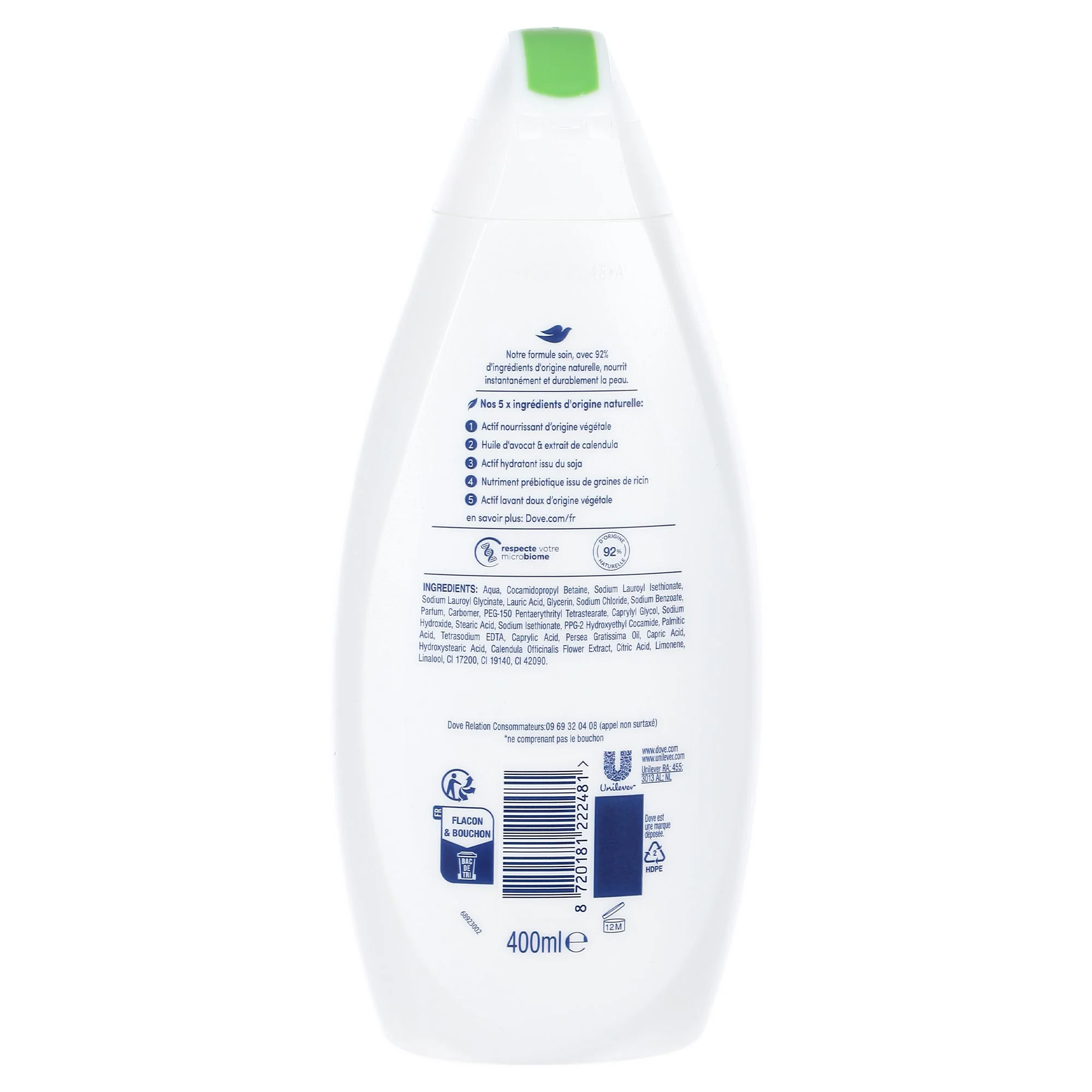 Lot de 2 gels douche soin nourrissant à l'avocat - Image 3