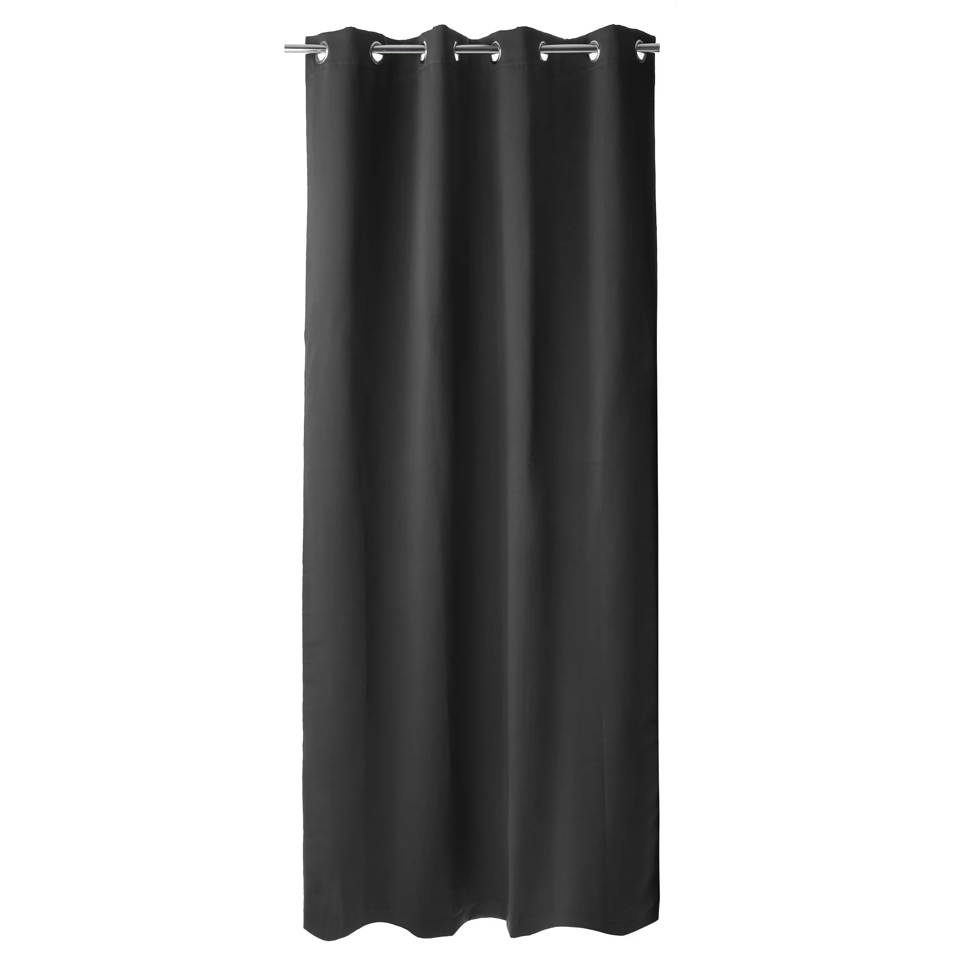 Lot de 2 rideaux occultants - Noir - Image 2