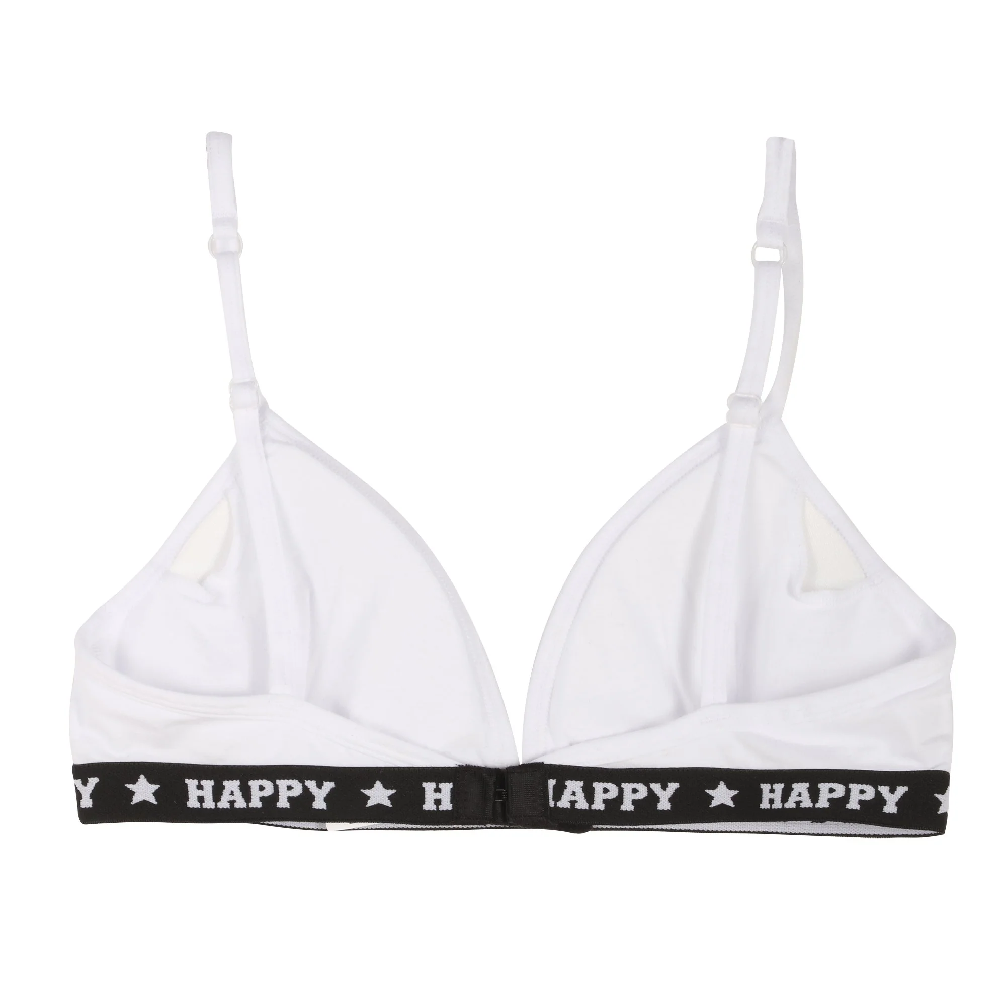 Lot de 2 soutien gorges en coton coque fine - Noir - Image 5