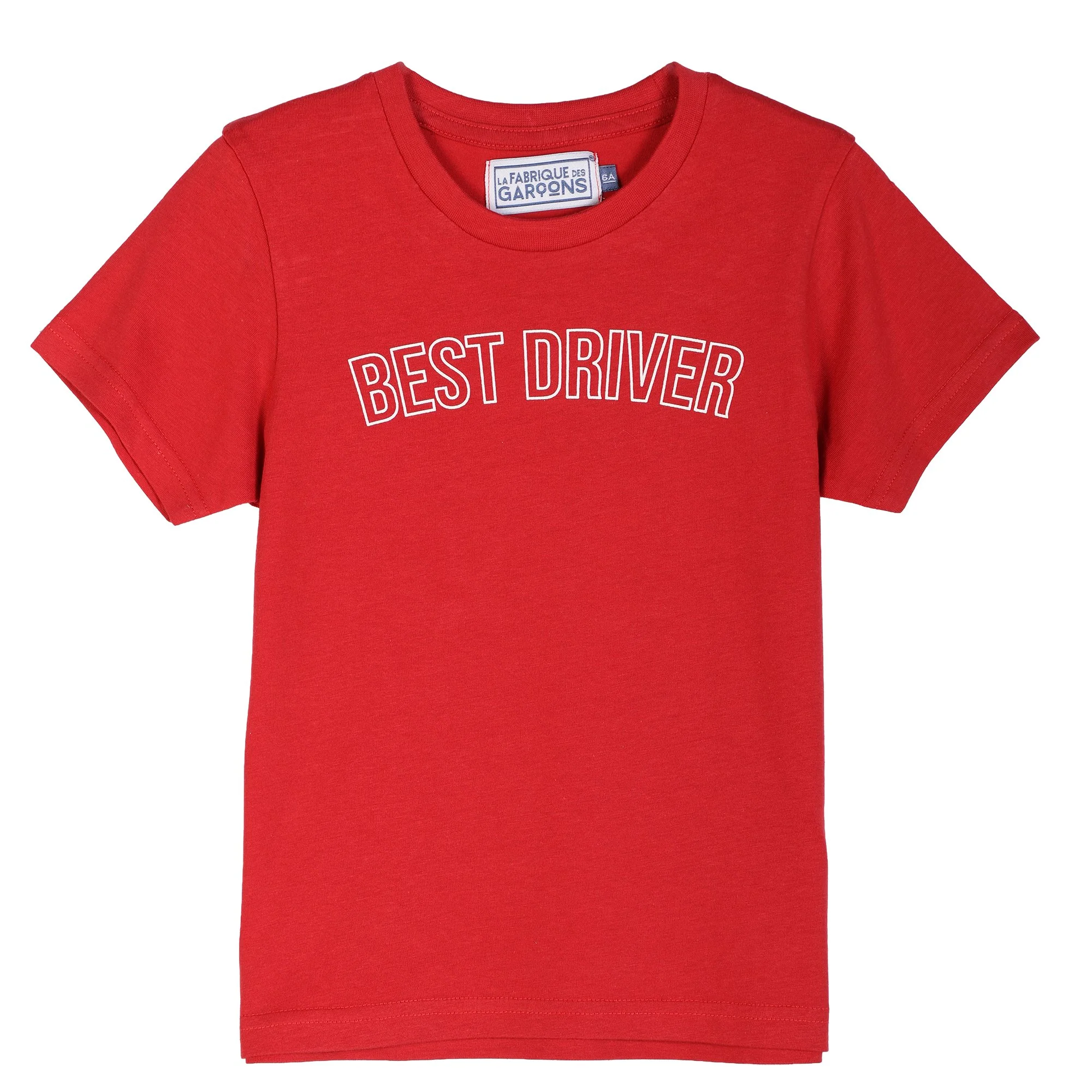 Lot de 2 tee shirt manche courte - Rouge - Image 4