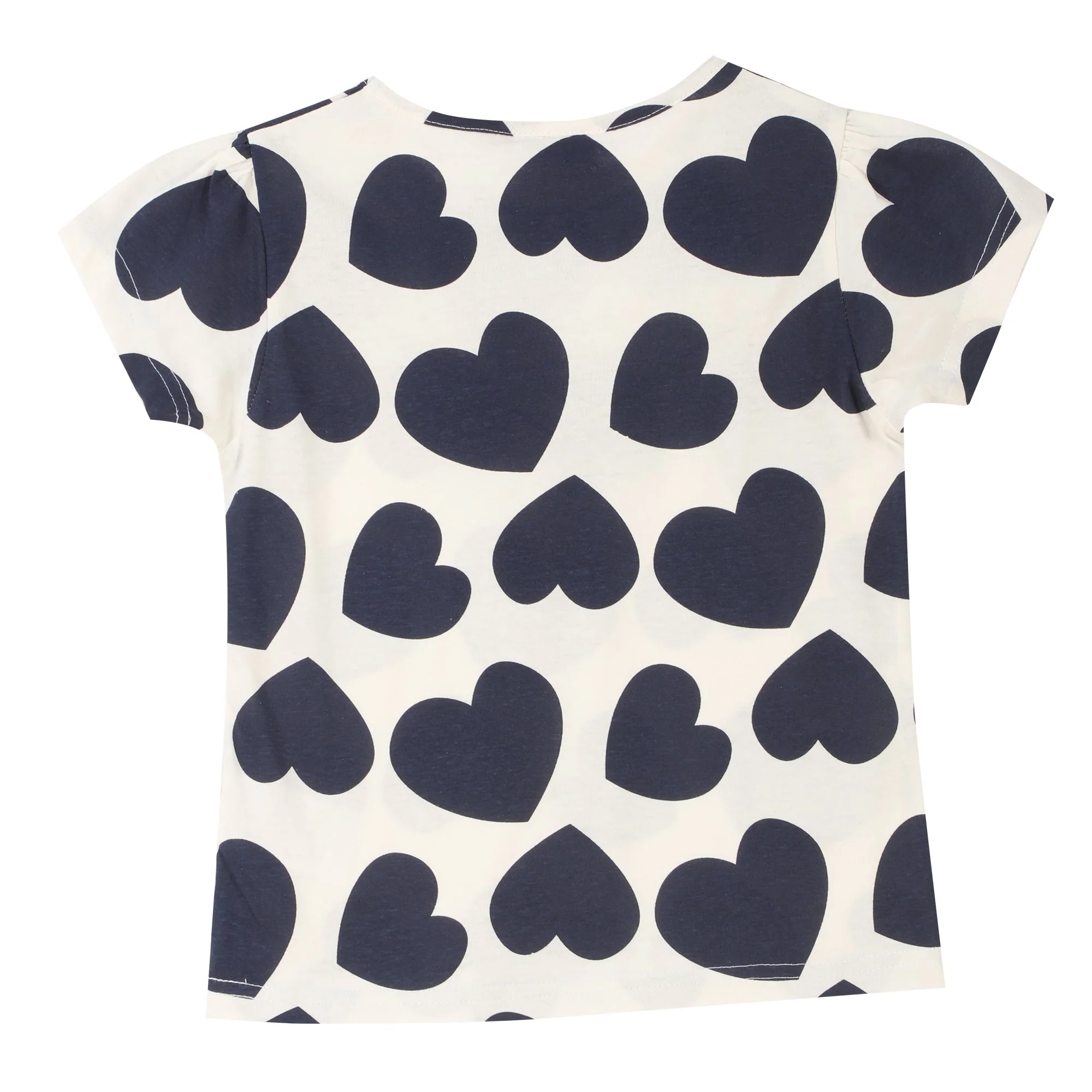 Lot de 2 tee-shirts manches courtes avec animation 3/12 ans - Bleu foncé - Image 2