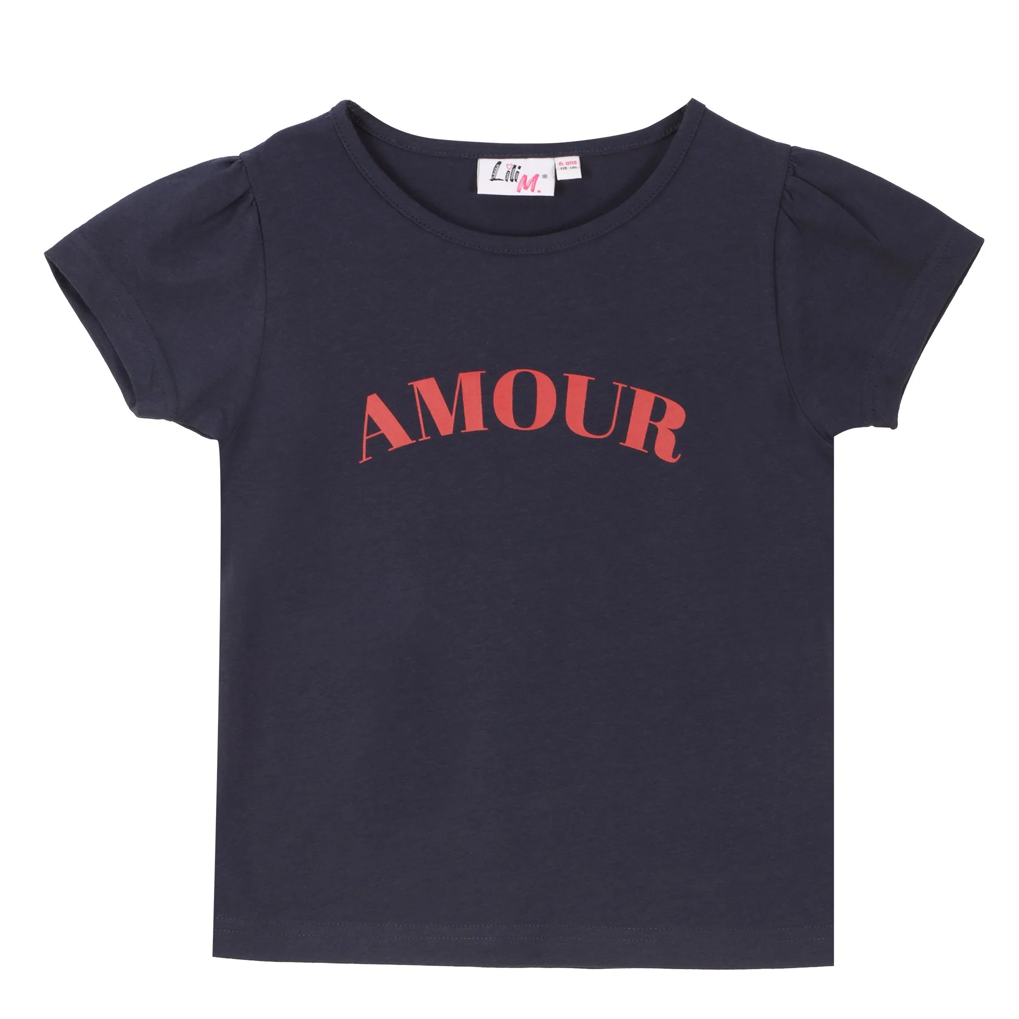 Lot de 2 tee-shirts manches courtes avec animation 3/12 ans - Bleu foncé - Image 3