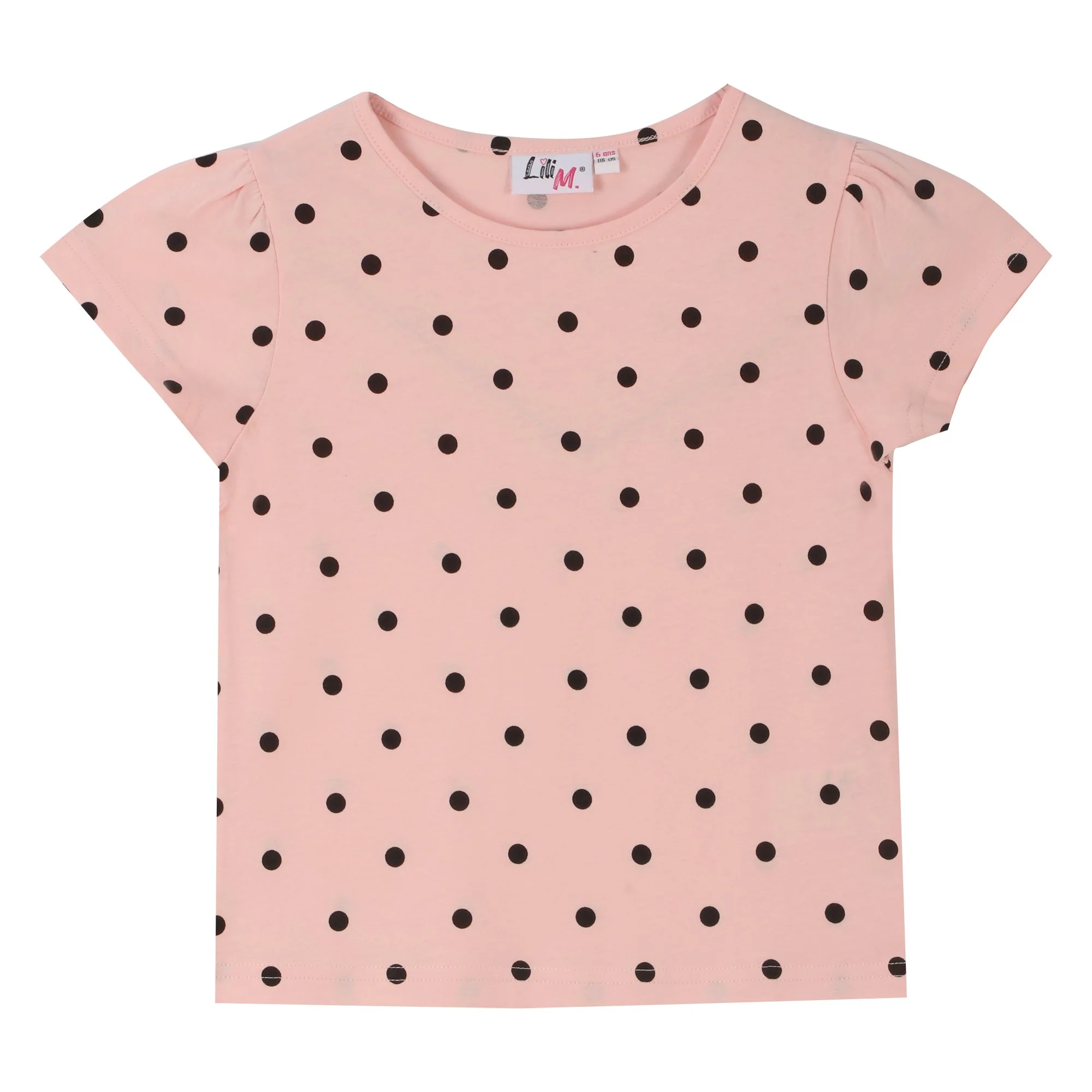 Lot de 2 tee-shirts manches courtes avec animation 3/12 ans - Rose - Image 3
