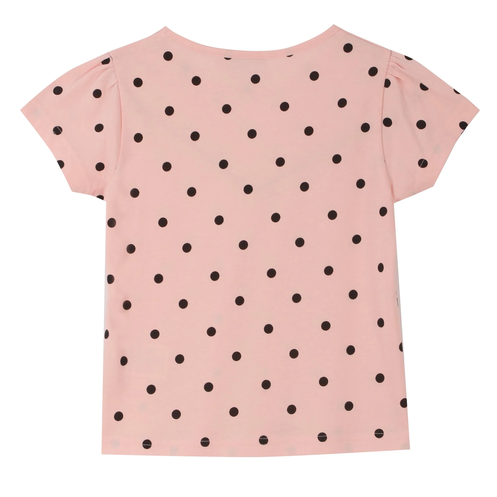 Lot de 2 tee-shirts manches courtes avec animation 3/12 ans - Rose - Image 4