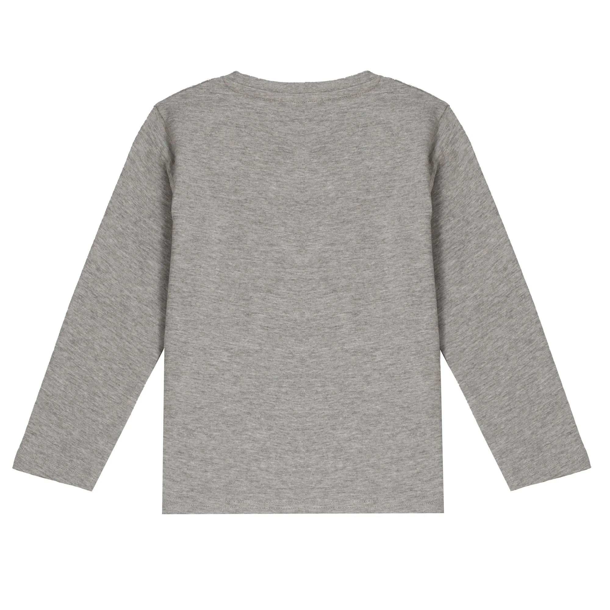 Lot de 2 tee-shirts manches longues avec animation 3/12 ans - Gris - Image 3