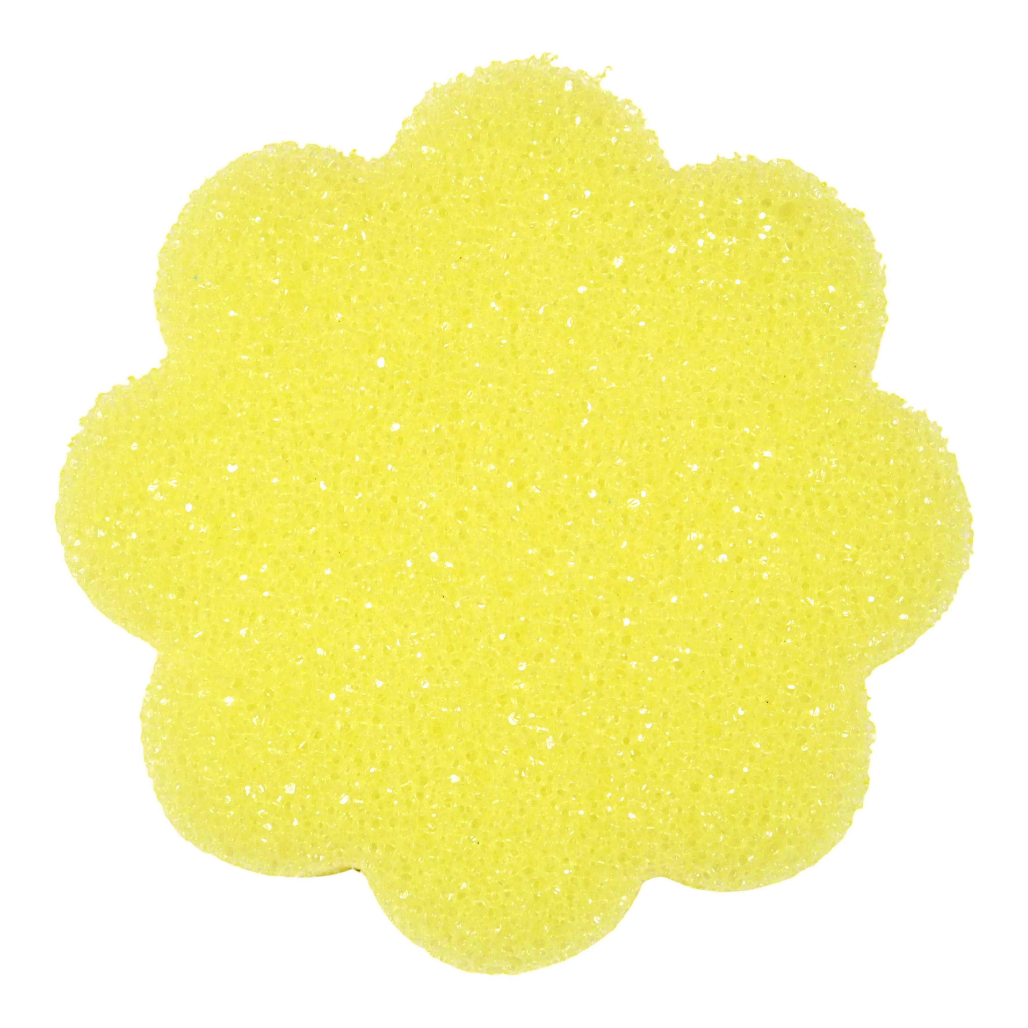 Lot de 3 éponge scrub fleur - Image 3