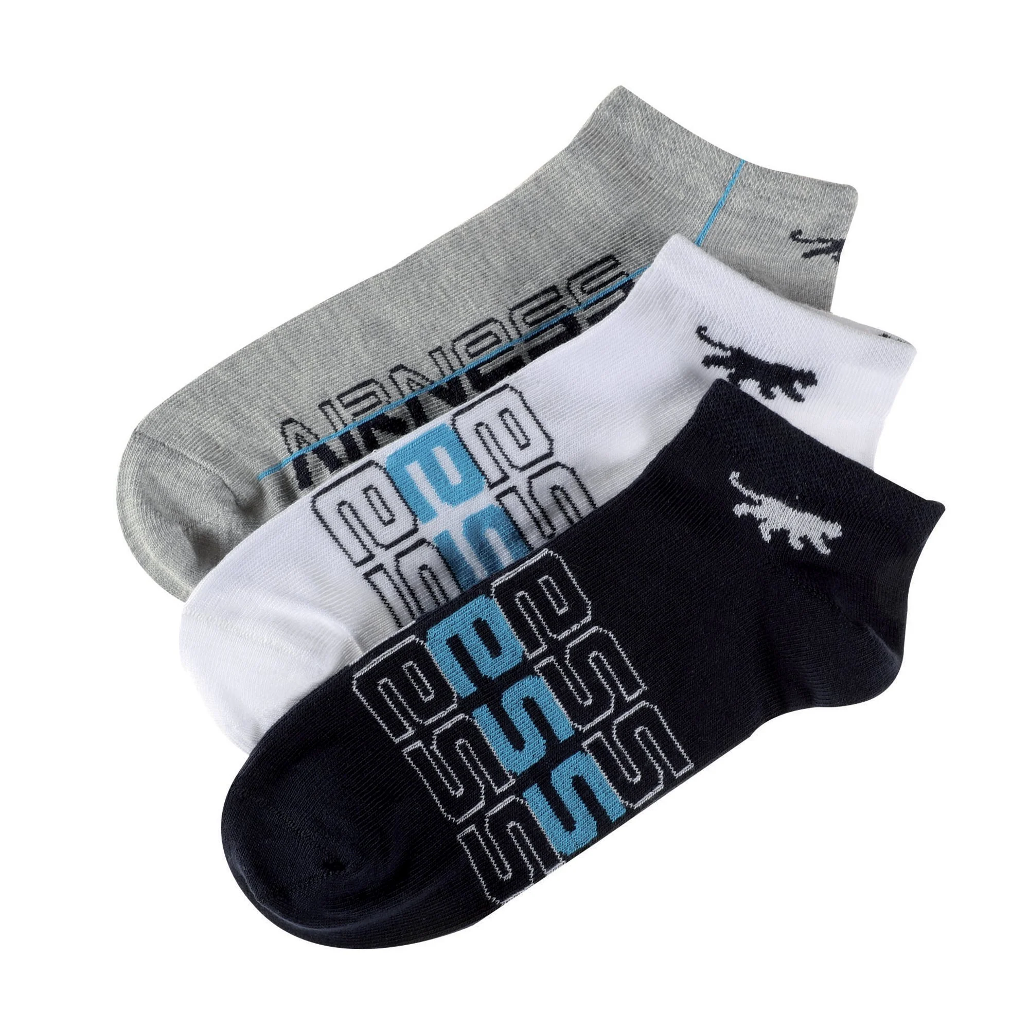 Lot de 3 paires de chaussettes courtes fantaisie - Image 2