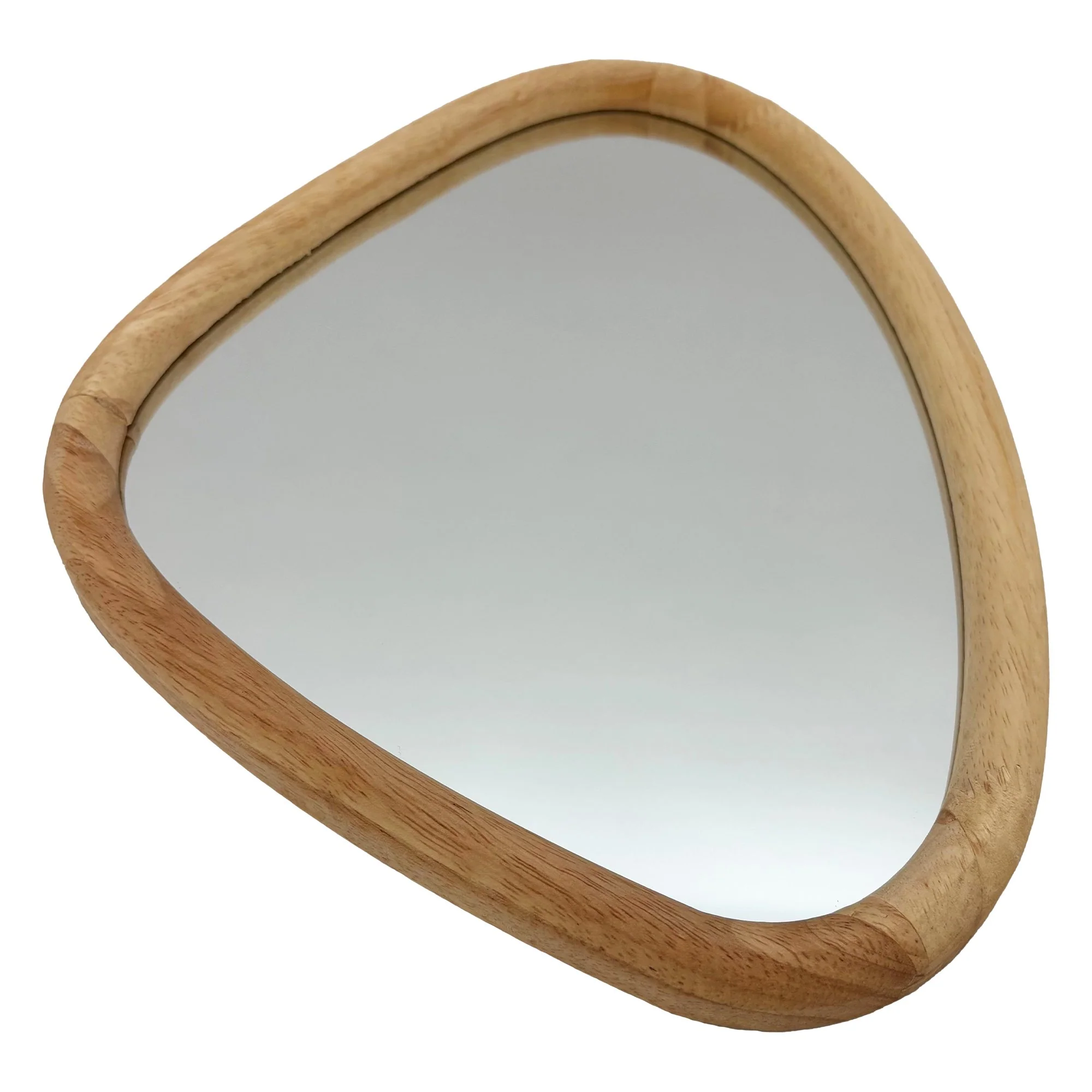 LOT DE 3 PETITS MIROIRS FORMES EN BOIS 24X30CM CREPUSCULE