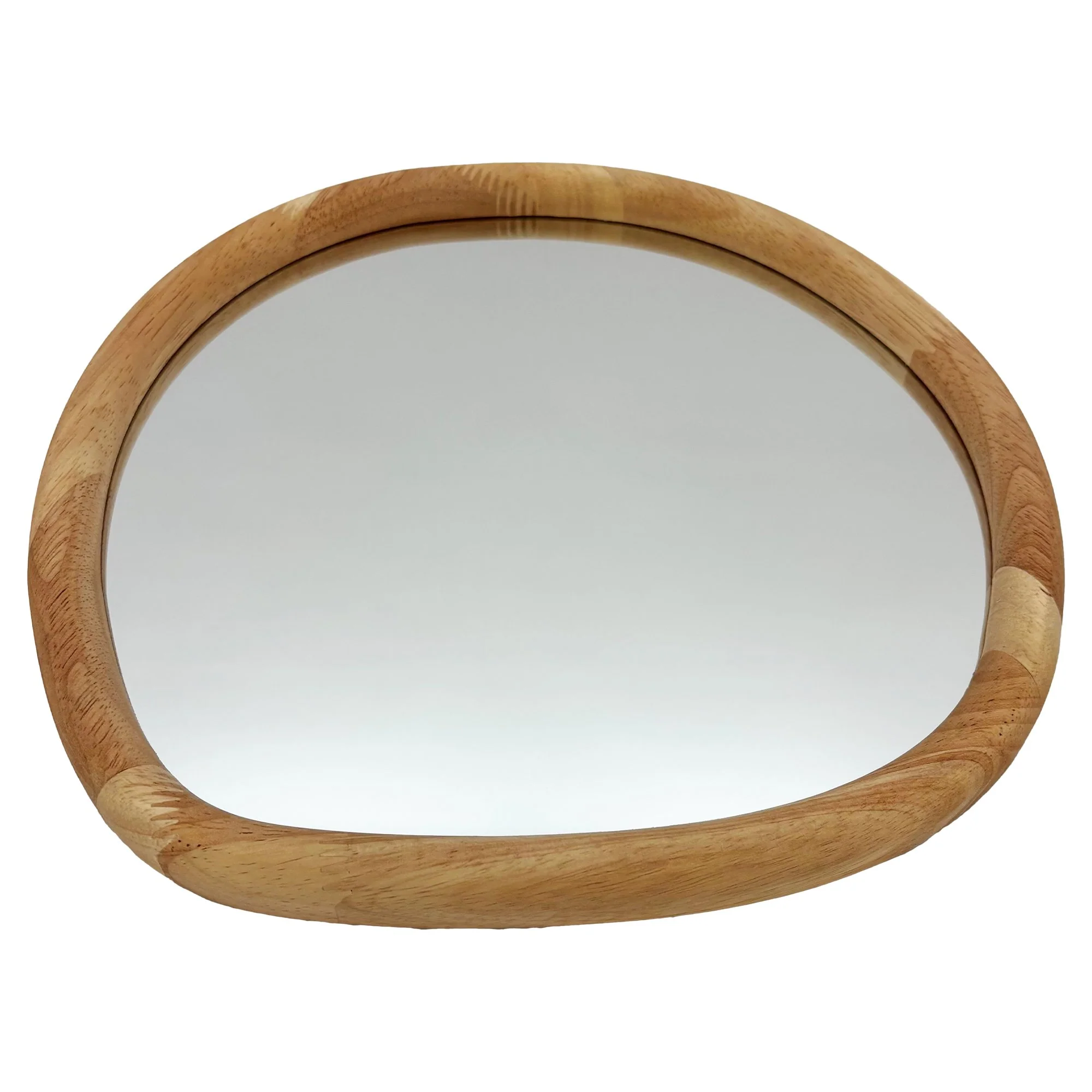 LOT DE 3 PETITS MIROIRS FORMES EN BOIS 24X30CM CREPUSCULE - Image 3