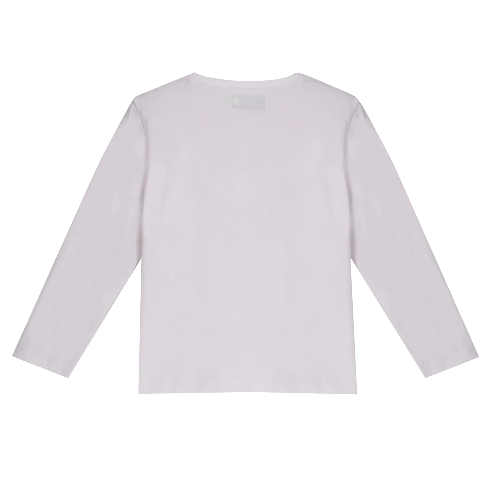 Lot de 3 tee-shirts manches longues 3/12 ans - Blanc - Image 2