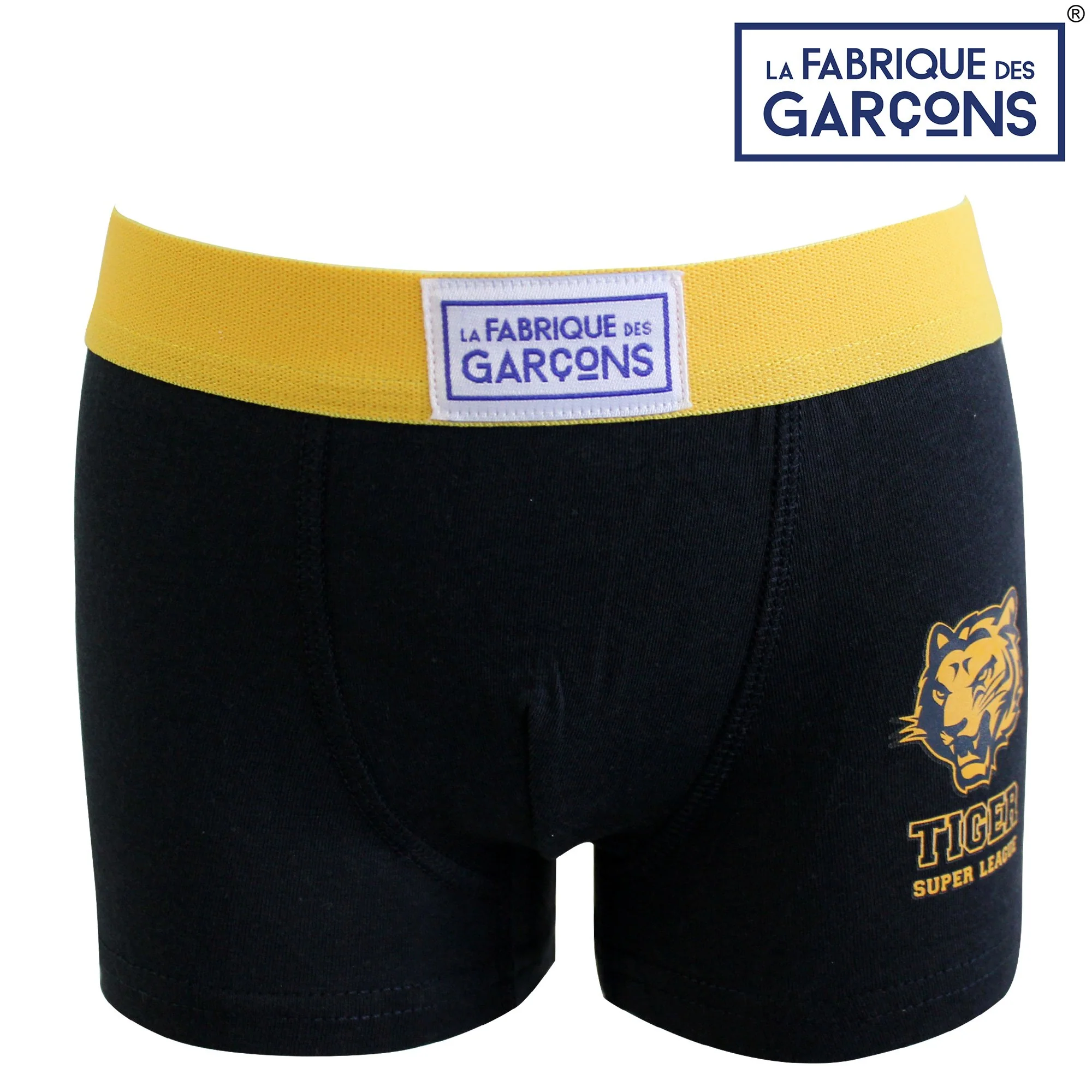 LOT DE 4 BOXERS EN COTON FANTAISIE - LA FABRIQUE DES GARCONS - Image 3