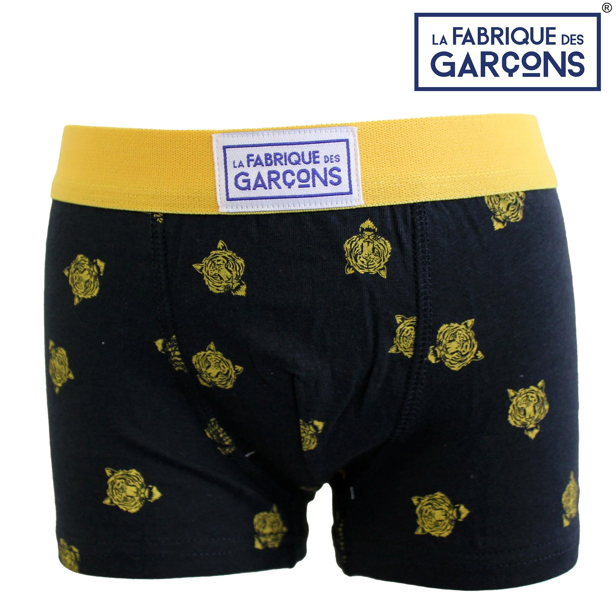 LOT DE 4 BOXERS EN COTON FANTAISIE - LA FABRIQUE DES GARCONS - Image 4