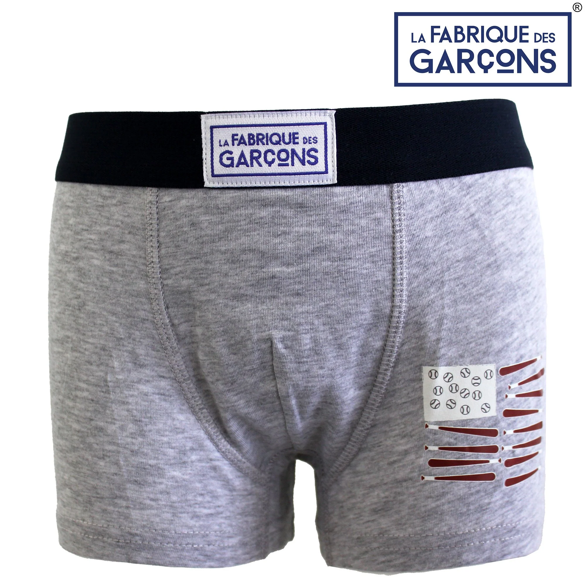 LOT DE 4 BOXERS EN COTON FANTAISIE - LA FABRIQUE DES GARCONS - Image 5