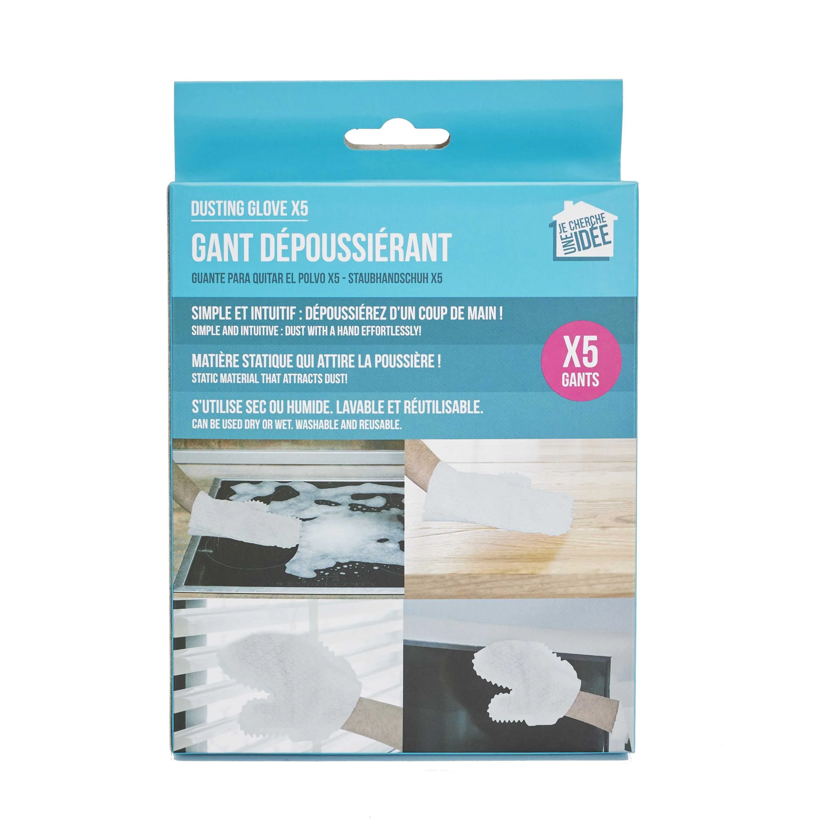 Lot de 5 gants anti-poussière - Image 5