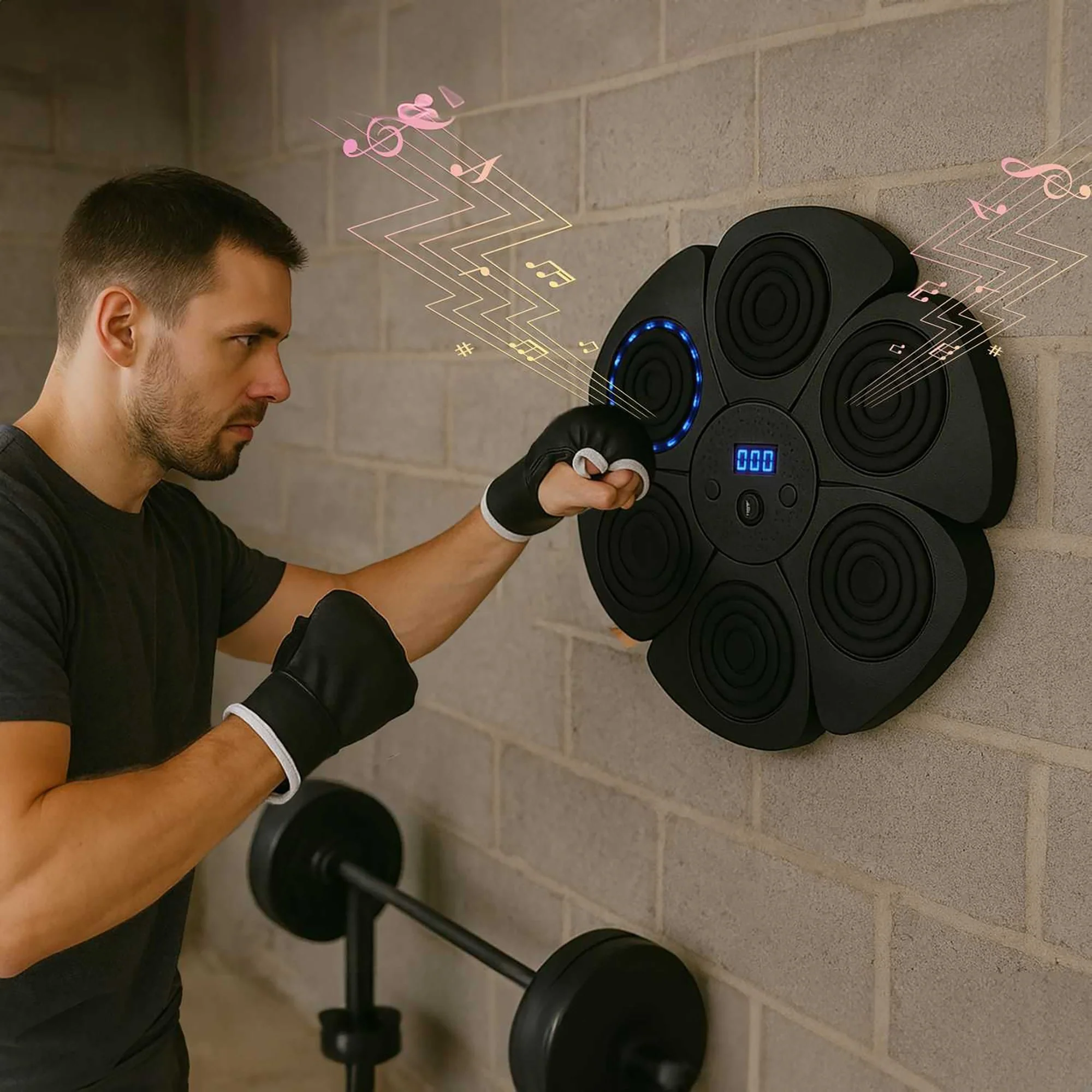 Machine de Boxe avec enceinte 1200 MAH - Image 3