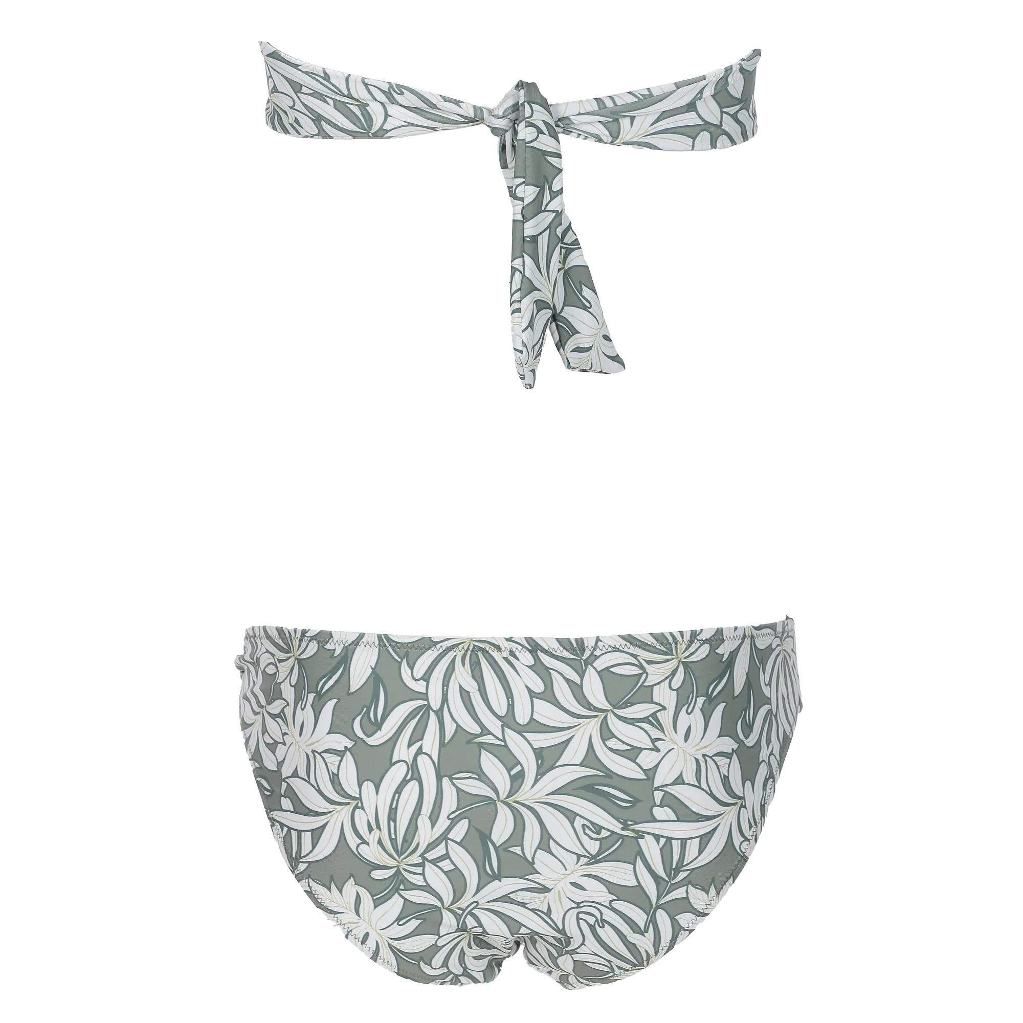 Maillot de bain 2 pièces bandeau - Rouge - Image 4
