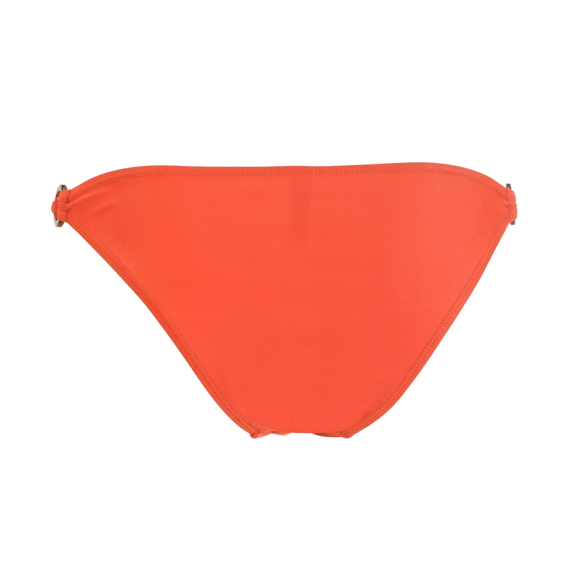 Maillot de bain 2 pièces uni - Orange - Image 3