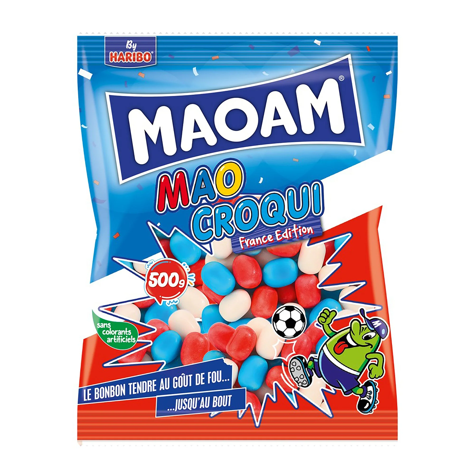 Maoam maro croqui tricolore